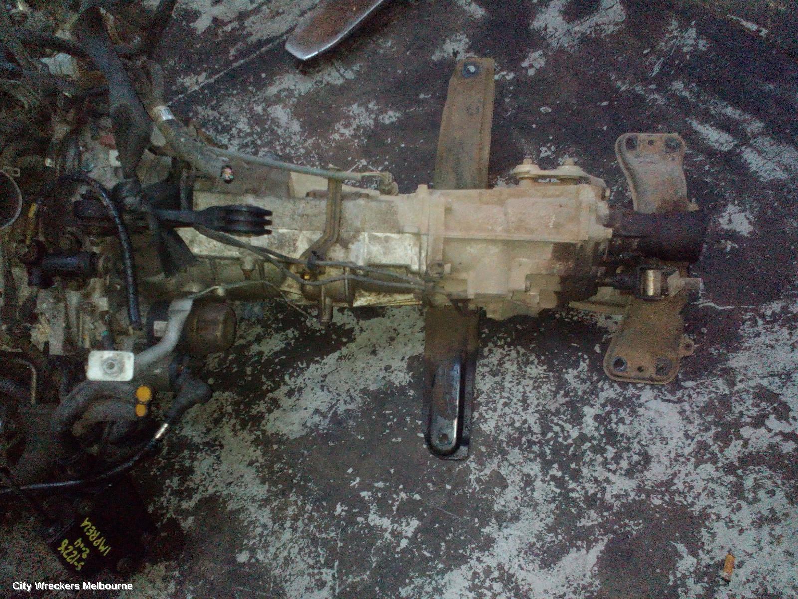 SUBARU IMPREZA TRANS/GEARBOX, MANUAL, 4WD, PETROL, 2.5, EJ25, NON TURBO, SINGLE RANGE, NON STUB TYPE, 07/2003 - 09/2005