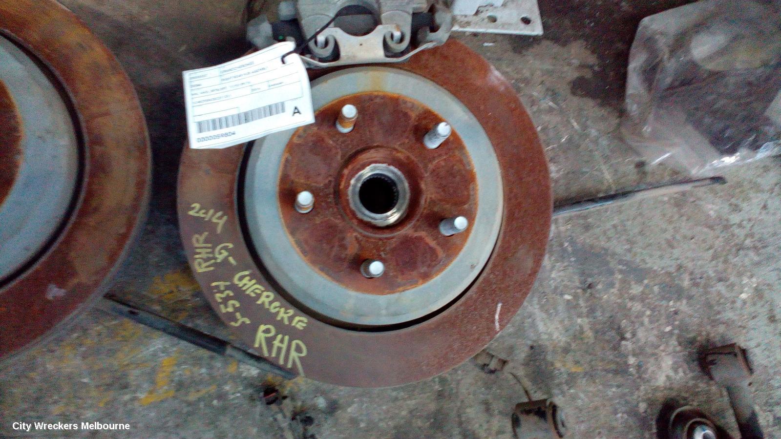 JEEP GRANDCHEROKEE RIGHT REAR HUB ASSEMBLY, WK, 4WD, SRT8/SRT, 11/2010 - 09/2016