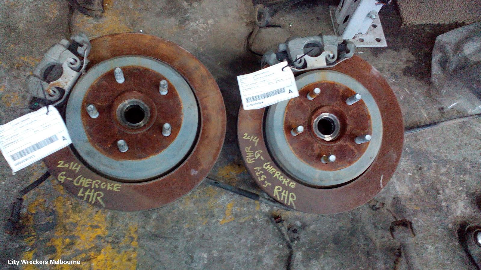 JEEP GRANDCHEROKEE RIGHT REAR HUB ASSEMBLY, WK, 4WD, SRT8/SRT, 11/2010 - 09/2016