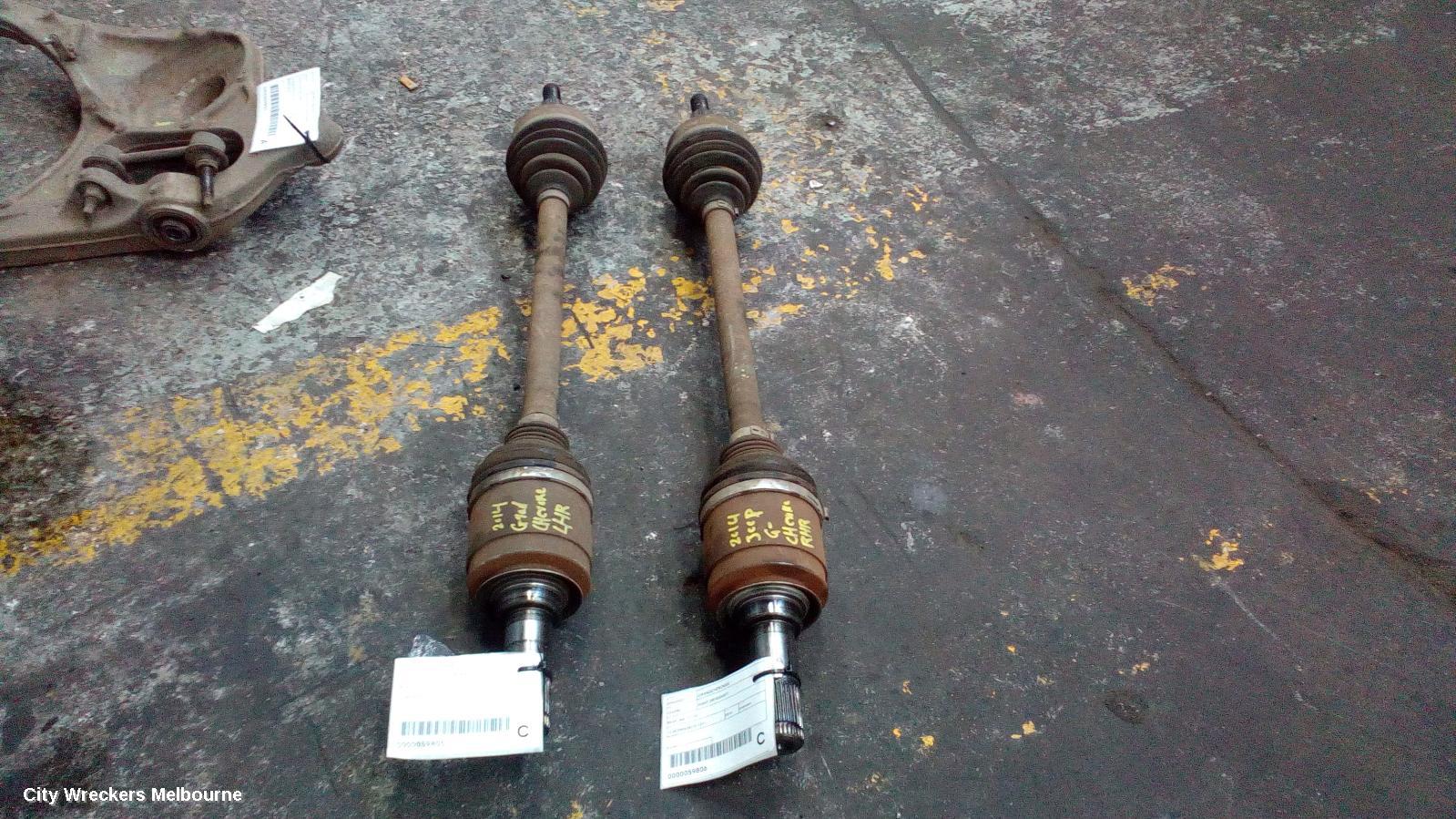 JEEP GRANDCHEROKEE RIGHT DRIVESHAFT, REAR, 3.0, DIESEL, AWD, WK, 04/2013 - 02/2022