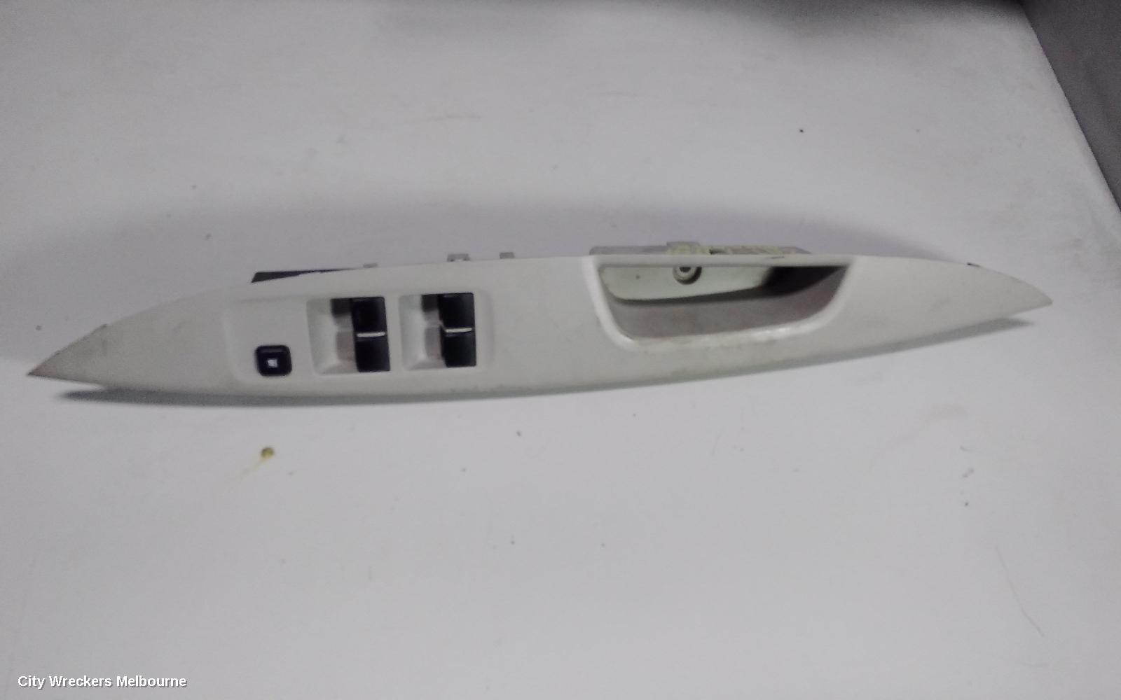 MITSUBISHI MIRAGE PWR DR WIND SWITCH, RH FRONT (MASTER SWITCH), LA, HATCH, 12/2012 ONWARDS