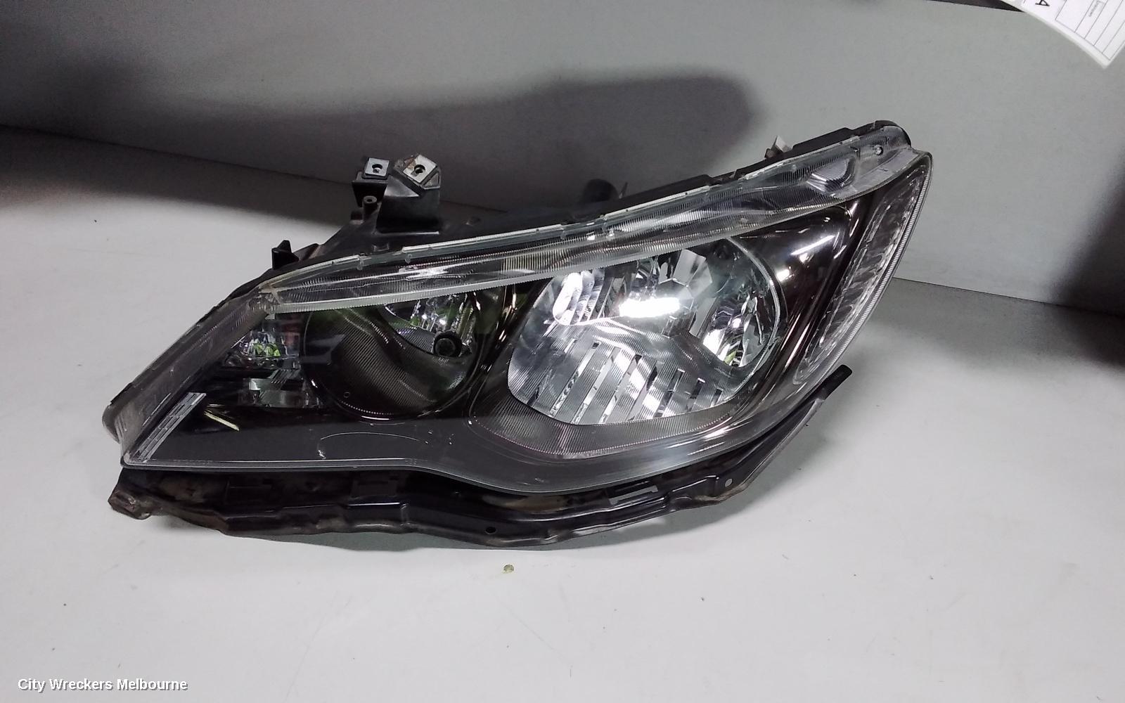HONDA CIVIC LEFT HEADLAMP, 8TH GEN, SEDAN, 01/2009 - 12/2011