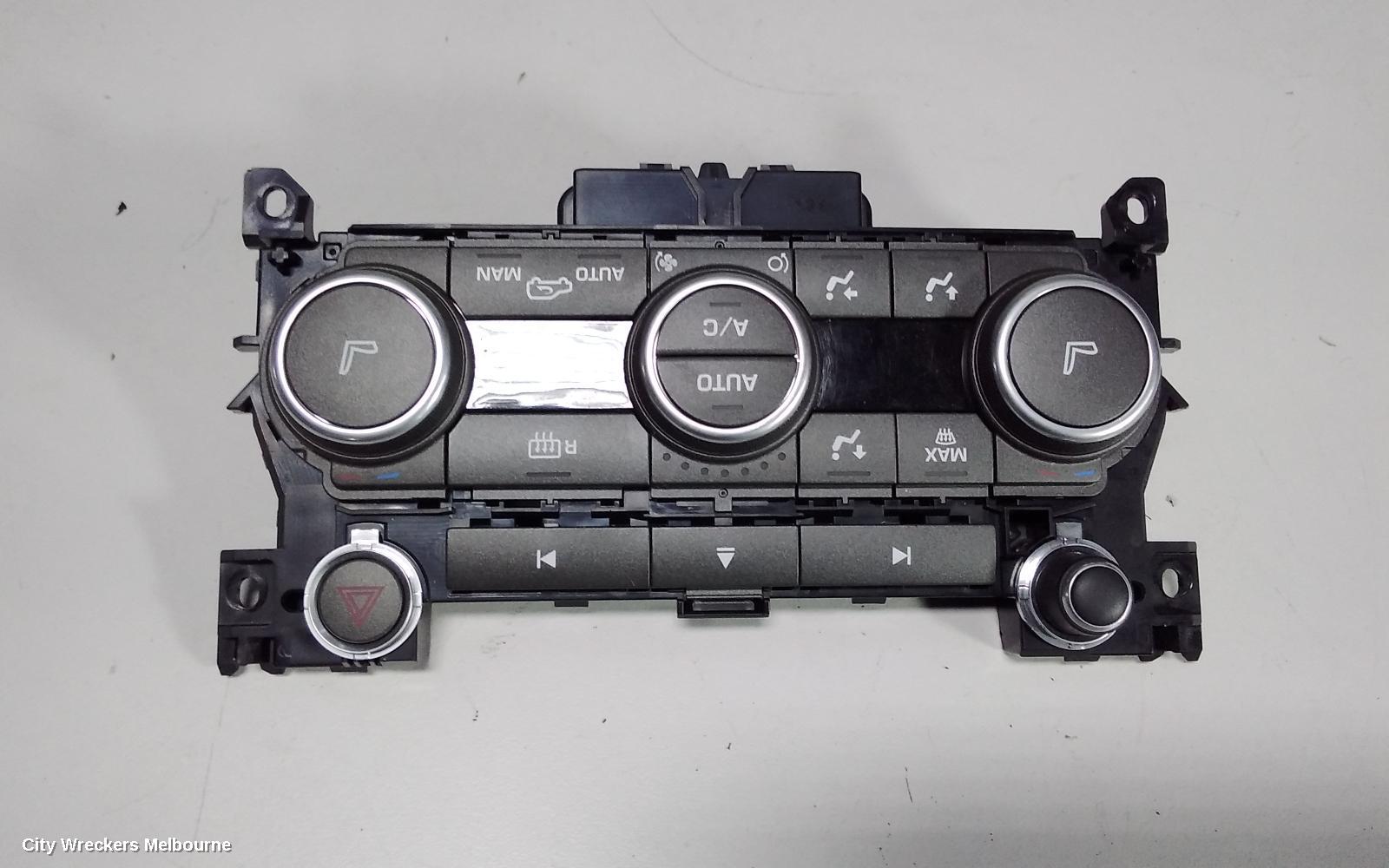 LAND ROVER RANGEROVER EVOQUE HEATER/AC CONTROLS, L538, 11/2011 - 01/2019