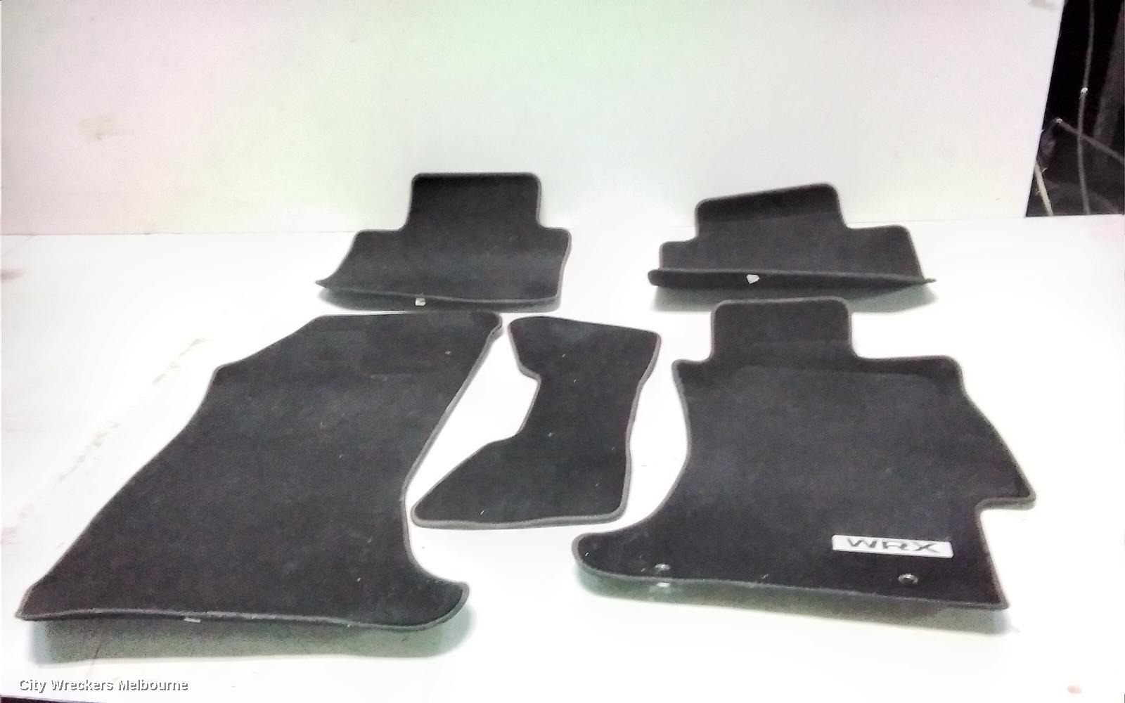 SUBARU WRX FLOOR MATS, V1, 03/2014 - 10/2021