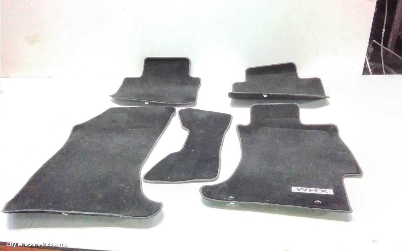 SUBARU WRX FLOOR MATS, V1, 03/2014 - 10/2021