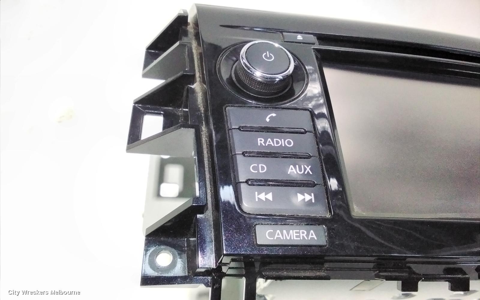 NISSAN NAVARA RADIO/CD/DVD/SAT/TV, NP300, W/ SAT NAV TYPE, 05/2015 - 11/2020