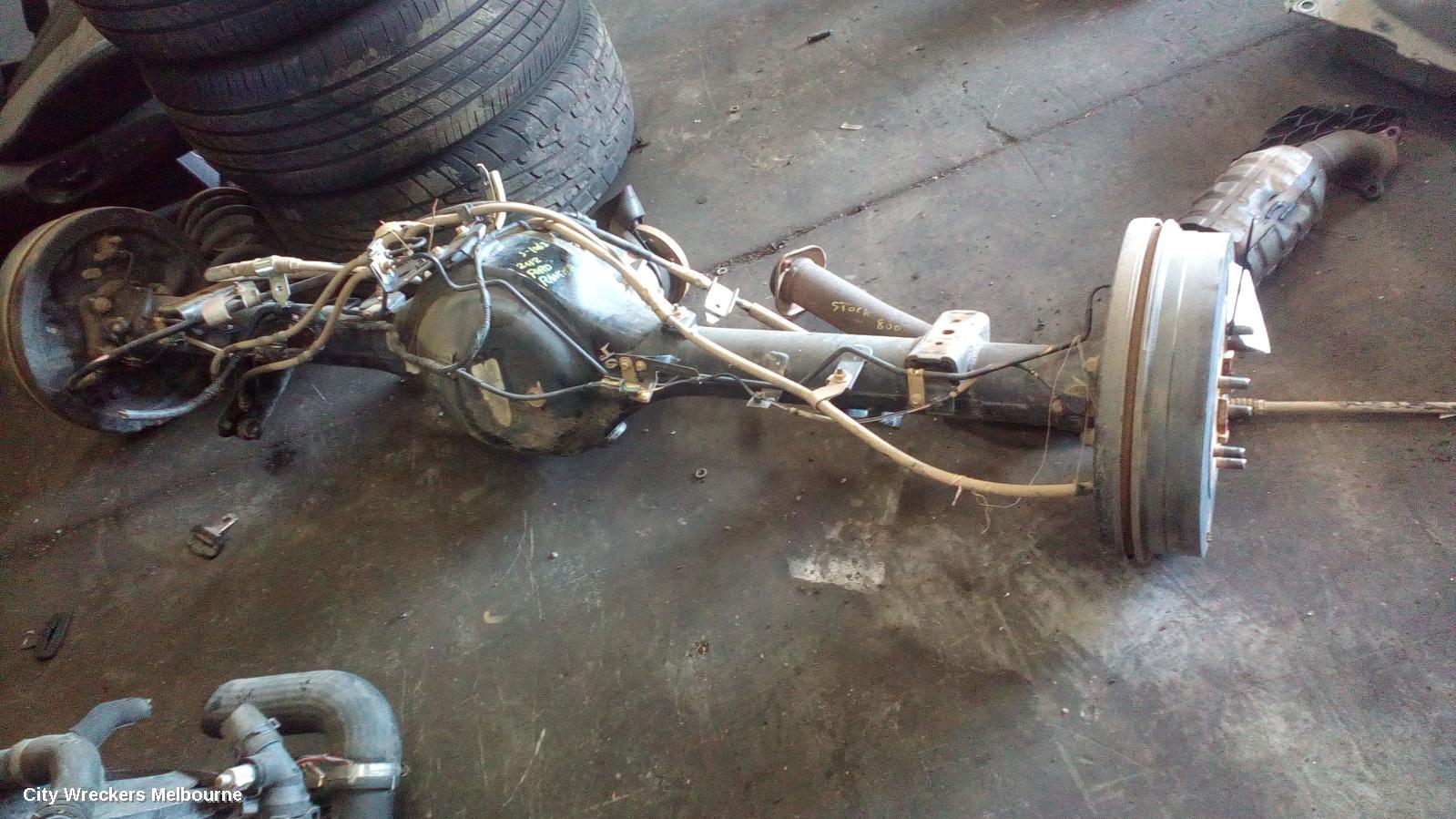 FORD RANGER REAR DIFF ASSEMBLY, 2.2/3.2, DIESEL, AUTO T/M, 2WD HI-RIDE/4WD, PX, 3.73 RATIO, LOCKER TYPE, 06/2011 - 06/2015