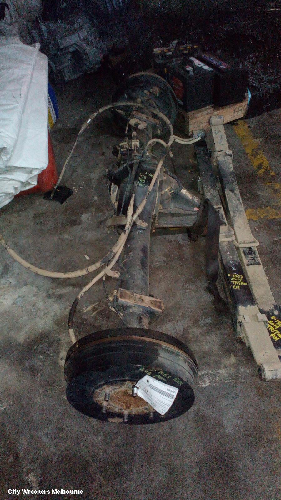 FORD RANGER REAR DIFF ASSEMBLY, 2.2/3.2, DIESEL, AUTO T/M, 2WD HI-RIDE/4WD, PX, 3.73 RATIO, LOCKER TYPE, 06/2011 - 06/2015