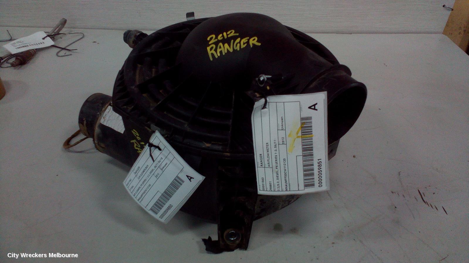 FORD RANGER AIR FLOW METER, 2.2/3.2, DIESEL, PX SERIES 1-3, 06/2011 ONWARDS