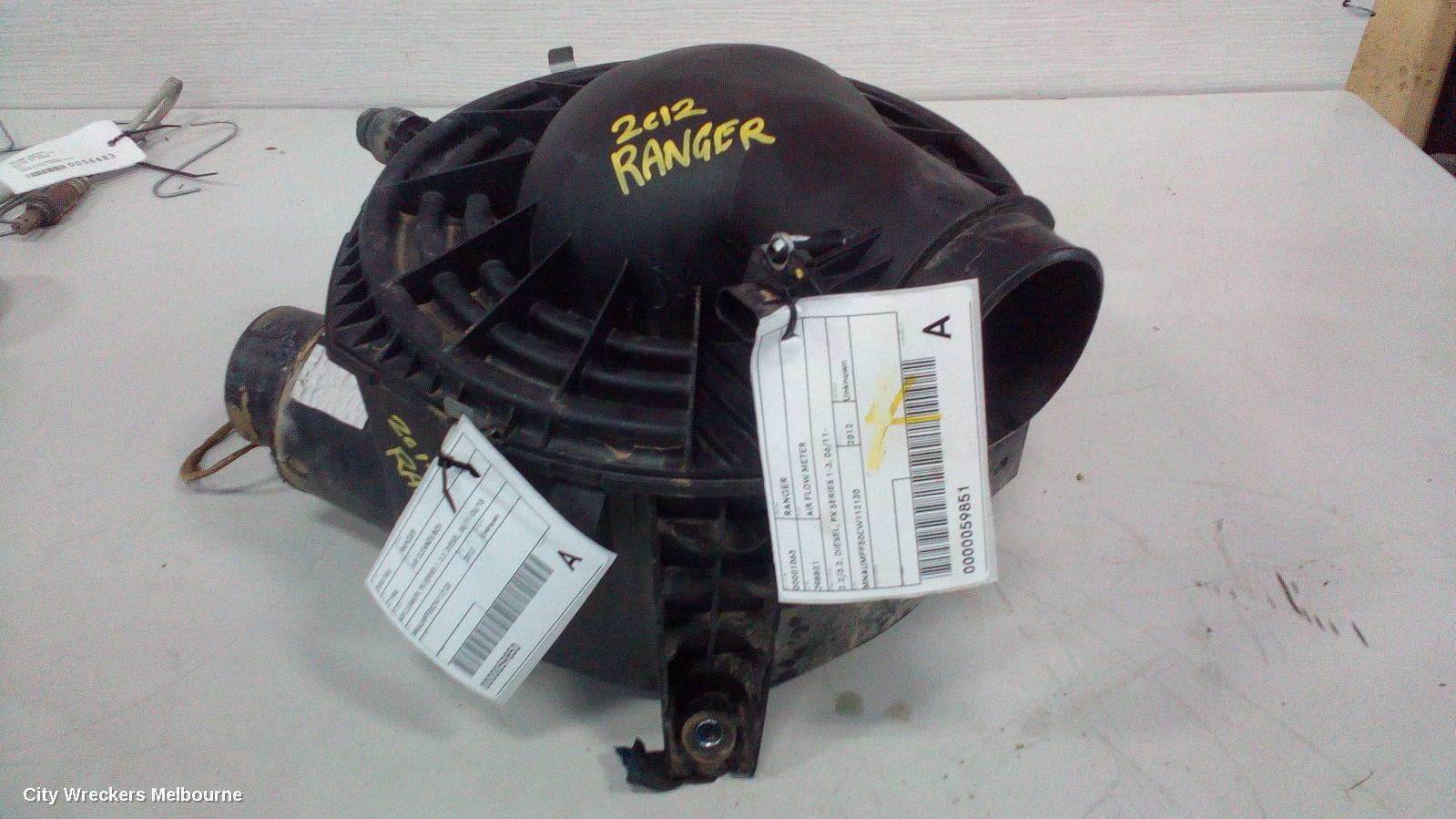 FORD RANGER AIR FLOW METER, 2.2/3.2, DIESEL, PX SERIES 1-3, 06/2011 ONWARDS