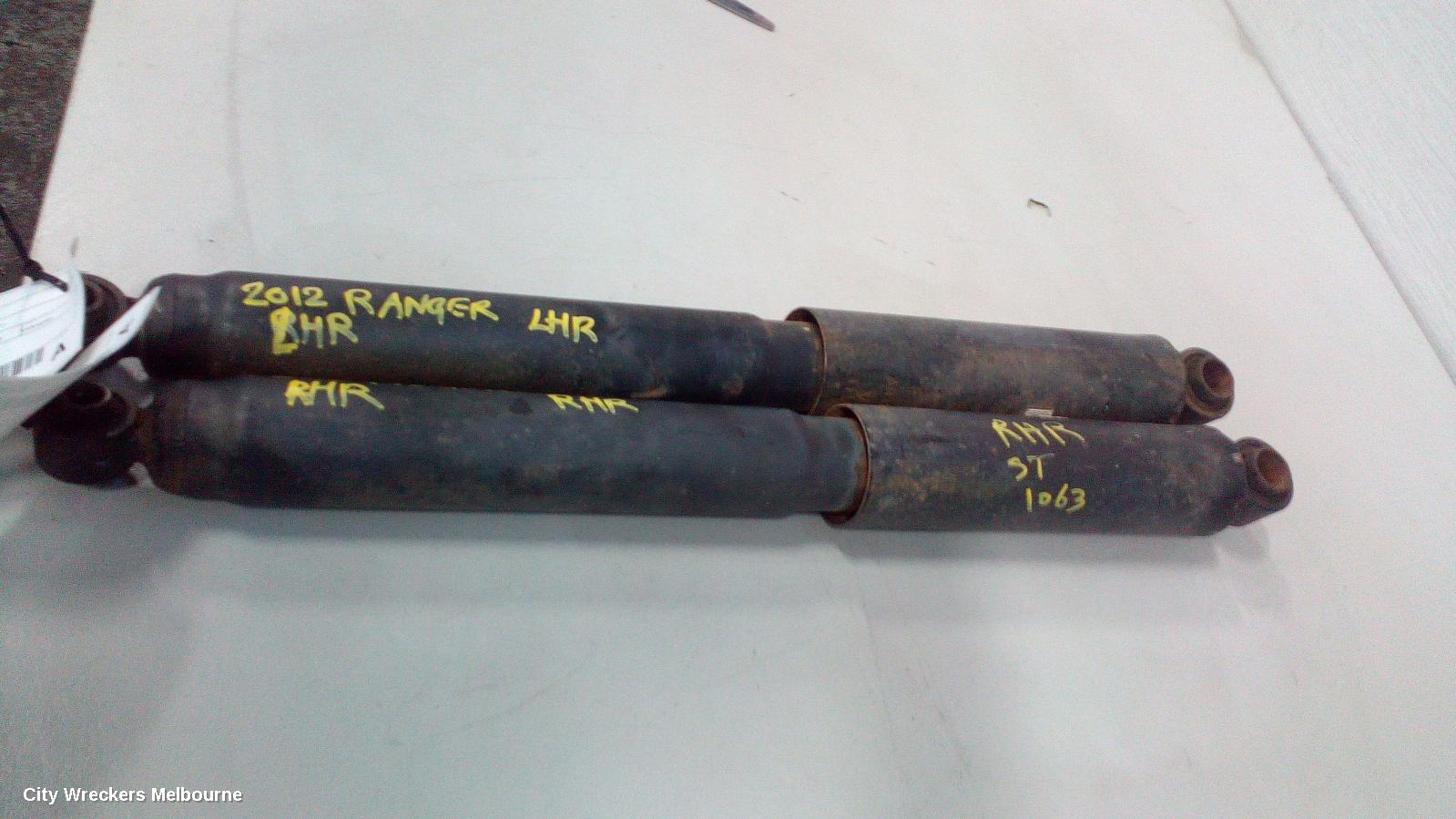 FORD RANGER REAR DRIVE SHAFT, BALANCER, 2.2/3.2, DIESEL, MANUAL, 4WD, PX SERIES 1, 06/2011 - 06/2015