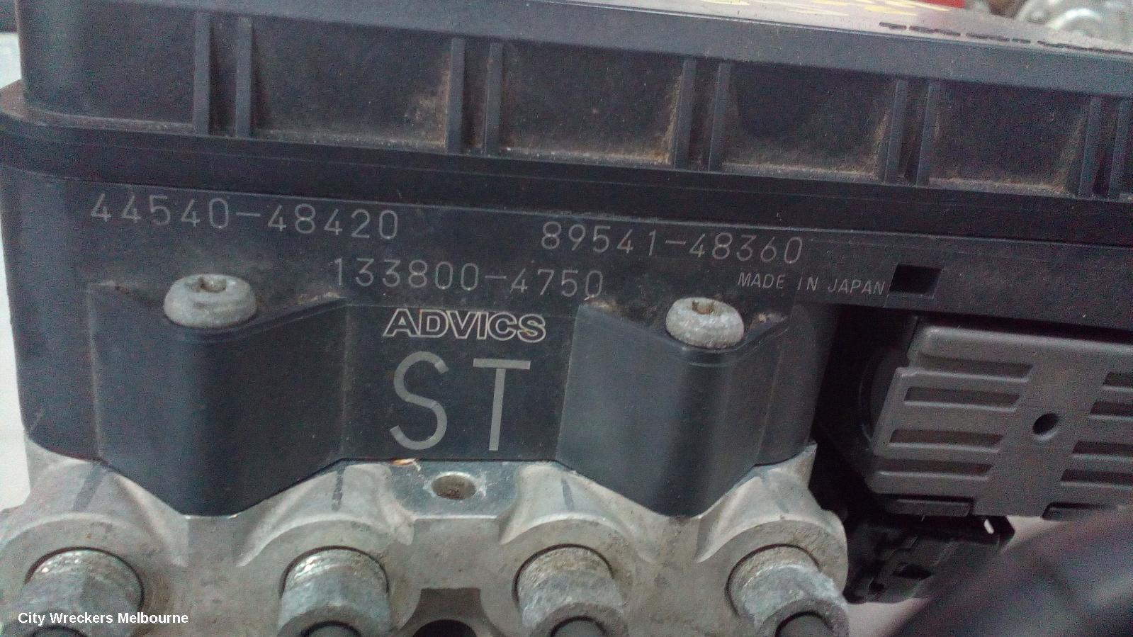TOYOTA KLUGER ABS PUMP/MODULATOR, GSU40-GSU45, 05/2007 - 02/2014
