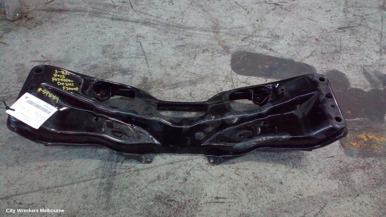 SUBARU FORESTER FRT XMEMBER/CRADLE, ENGINE CROSSMEMBER, SJ, 12/2012 - 08/2018