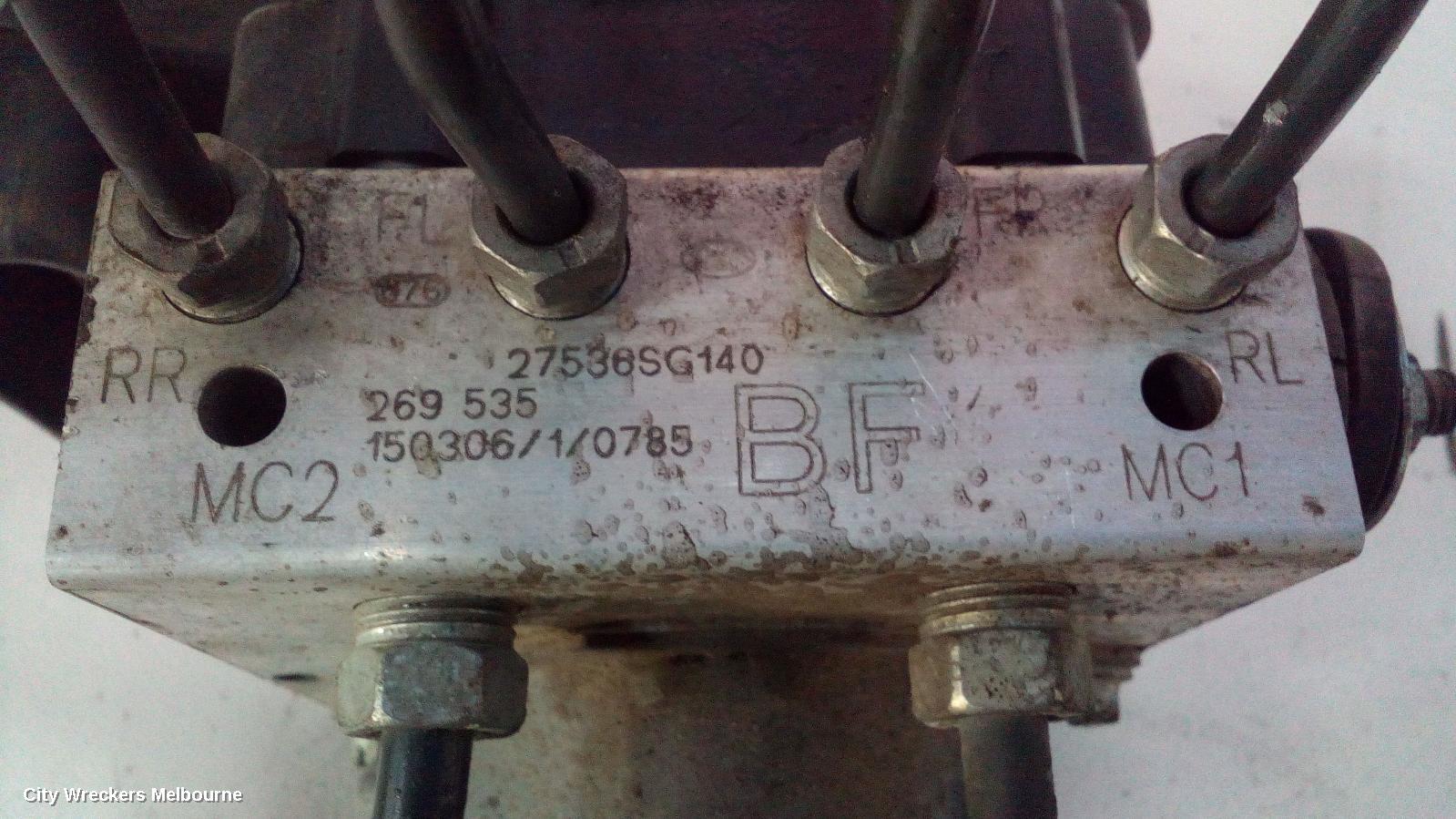 SUBARU FORESTER ABS PUMP/MODULATOR, SG140 TYPE, SJ, 12/2012 - 08/2018