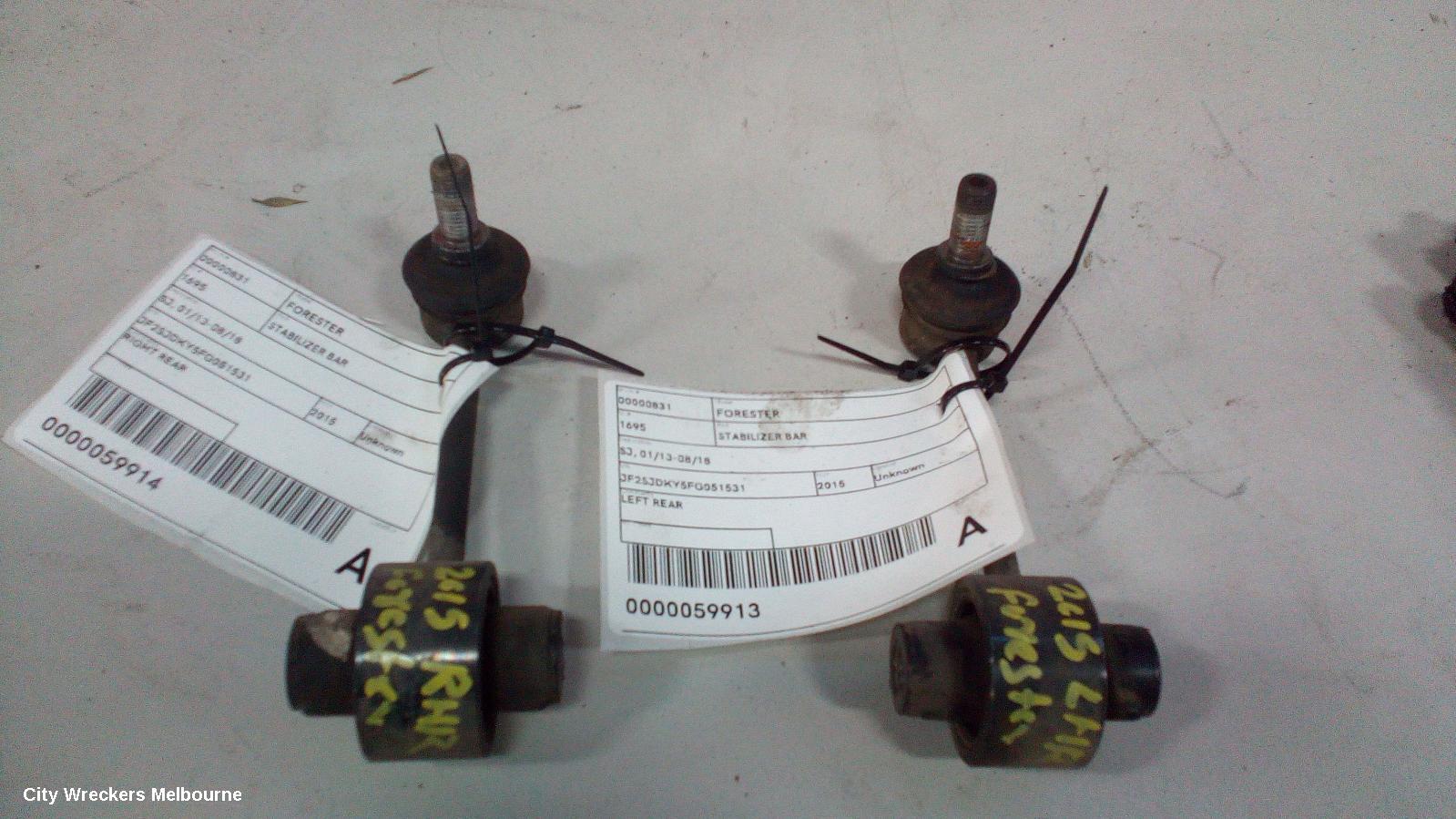 SUBARU FORESTER STABILISER BAR, SJ, 01/2013 - 08/2018