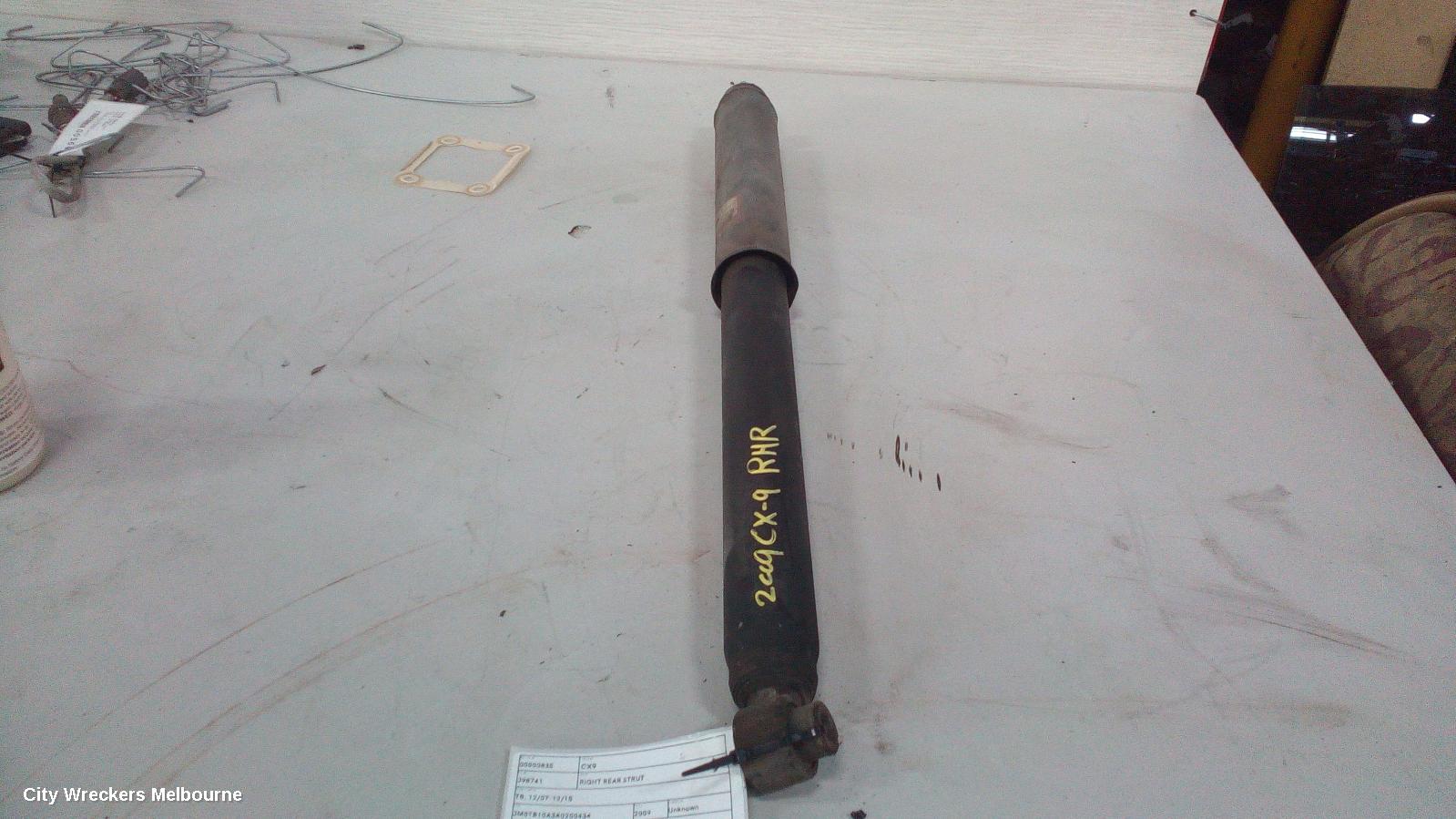 MAZDA CX9 RIGHT REAR STRUT, TB, 12/2007 - 12/2015