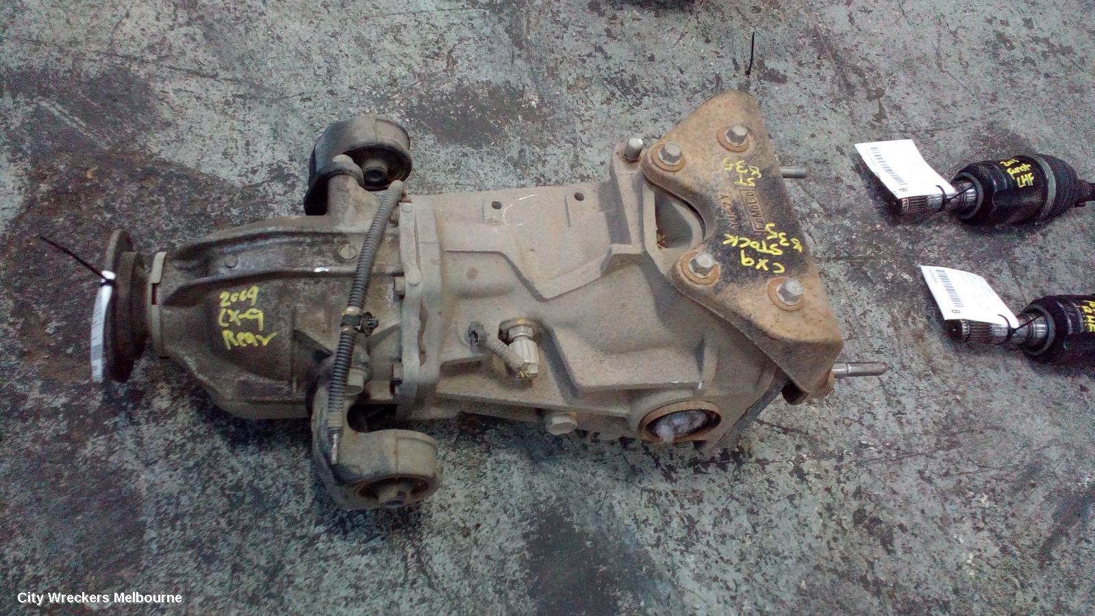 MAZDA CX9 DIFFERENTIAL CENTRE, IRS REAR CENTRE, TB, 12/2007 - 12/2015
