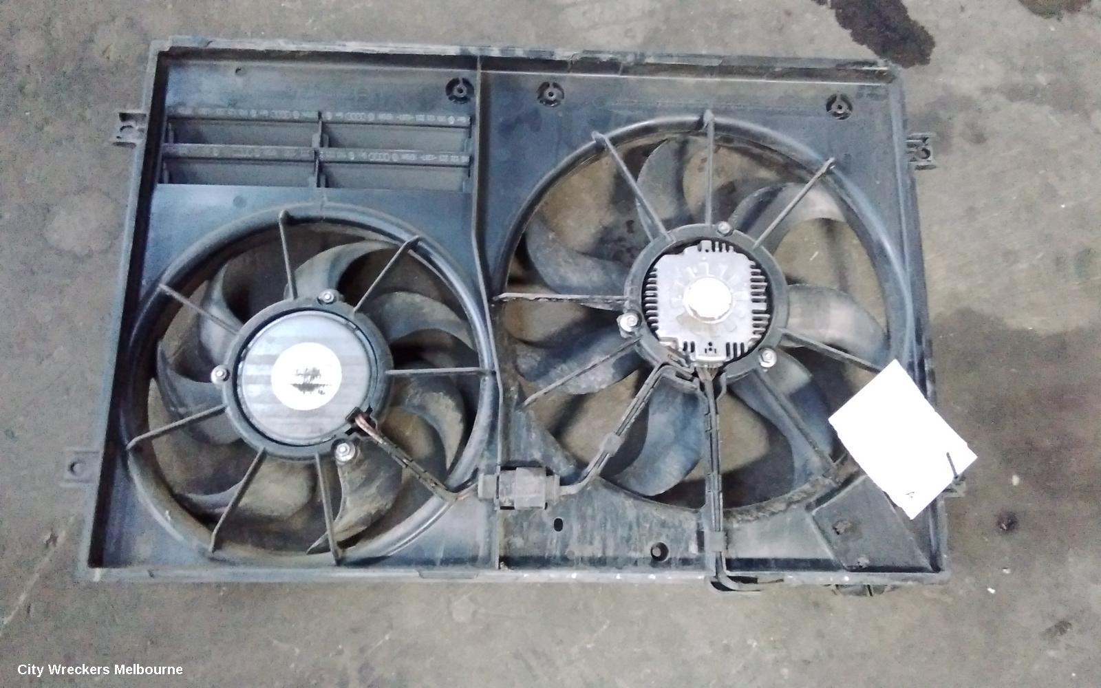 VOLKSWAGEN EOS FAN, RADIATOR FAN, 1F, 02/2007 - 12/2014