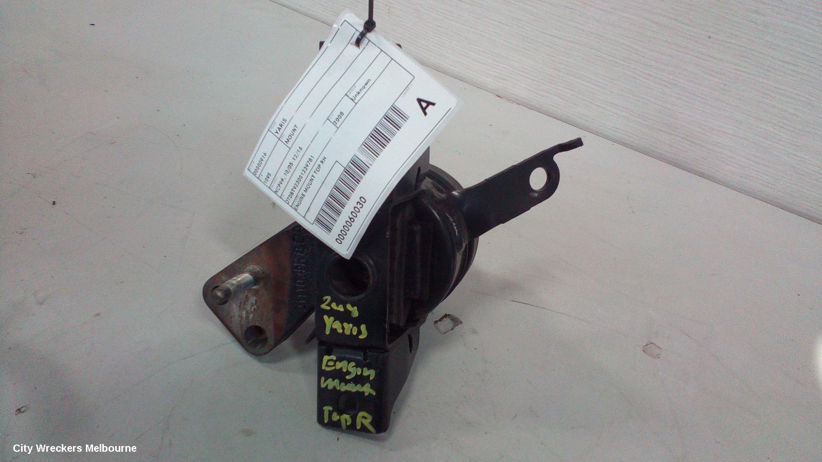 TOYOTA YARIS MOUNT, NCP9#, 10/2005 - 12/2016