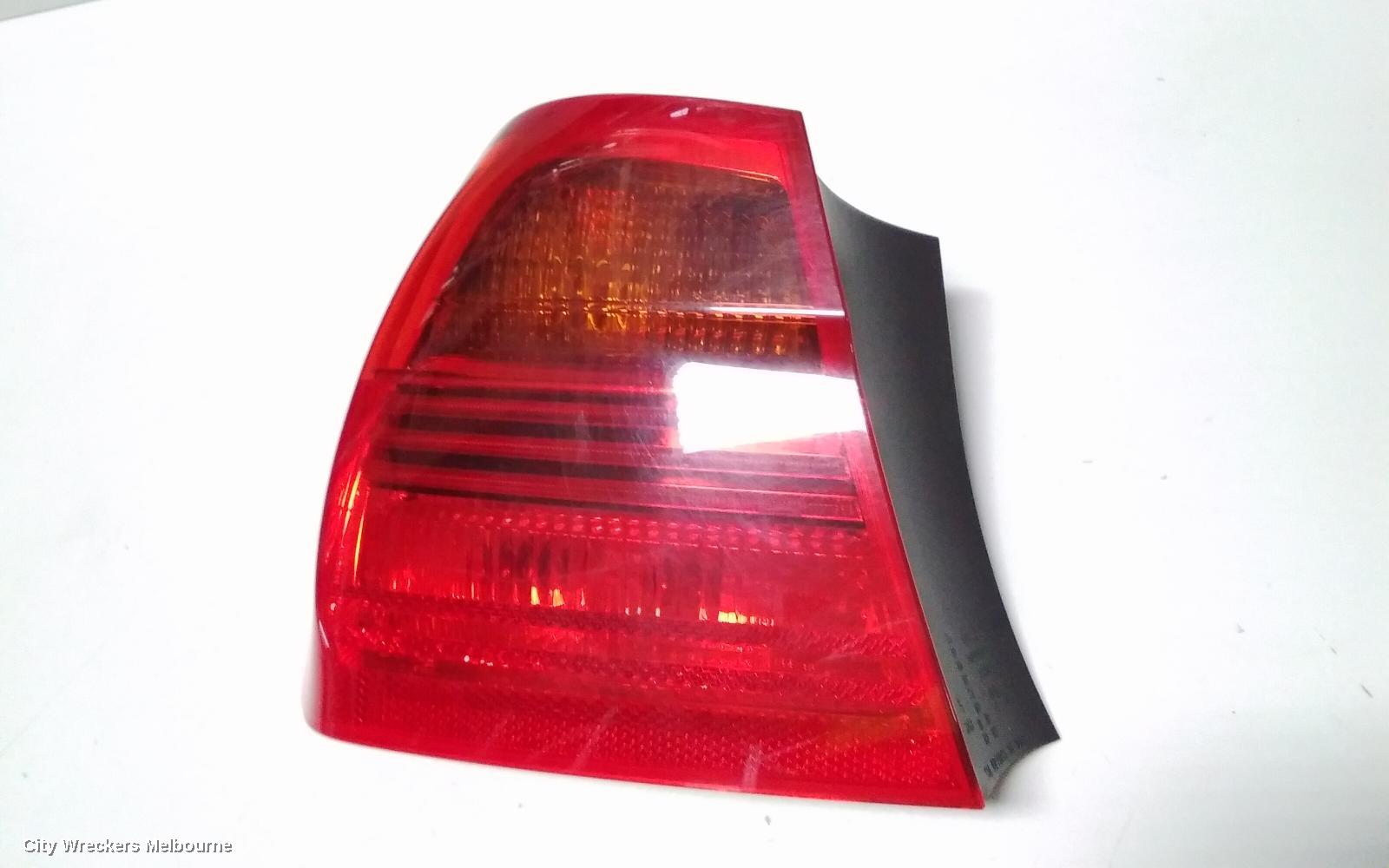 BMW 3 SERIES LEFT TAILLIGHT, E90, SEDAN, NON LED TYPE, 03/2005 - 10/2008
