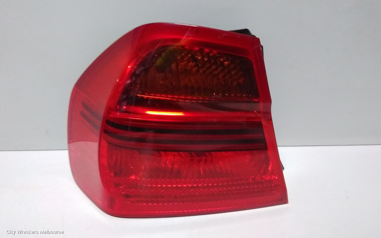 BMW 3 SERIES LEFT TAILLIGHT, E90, SEDAN, NON LED TYPE, 03/2005 - 10/2008