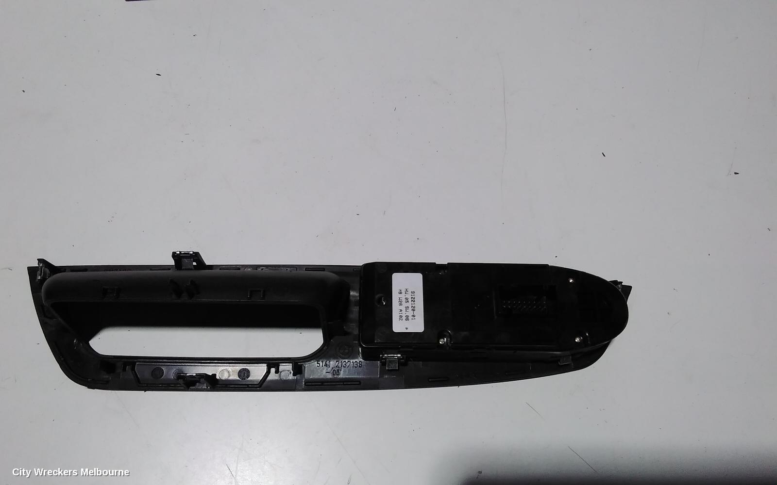 BMW X5 PWR DR WIND SWITCH, RH FRONT (MASTER SWITCH), E70, 03/2007 - 08/2013
