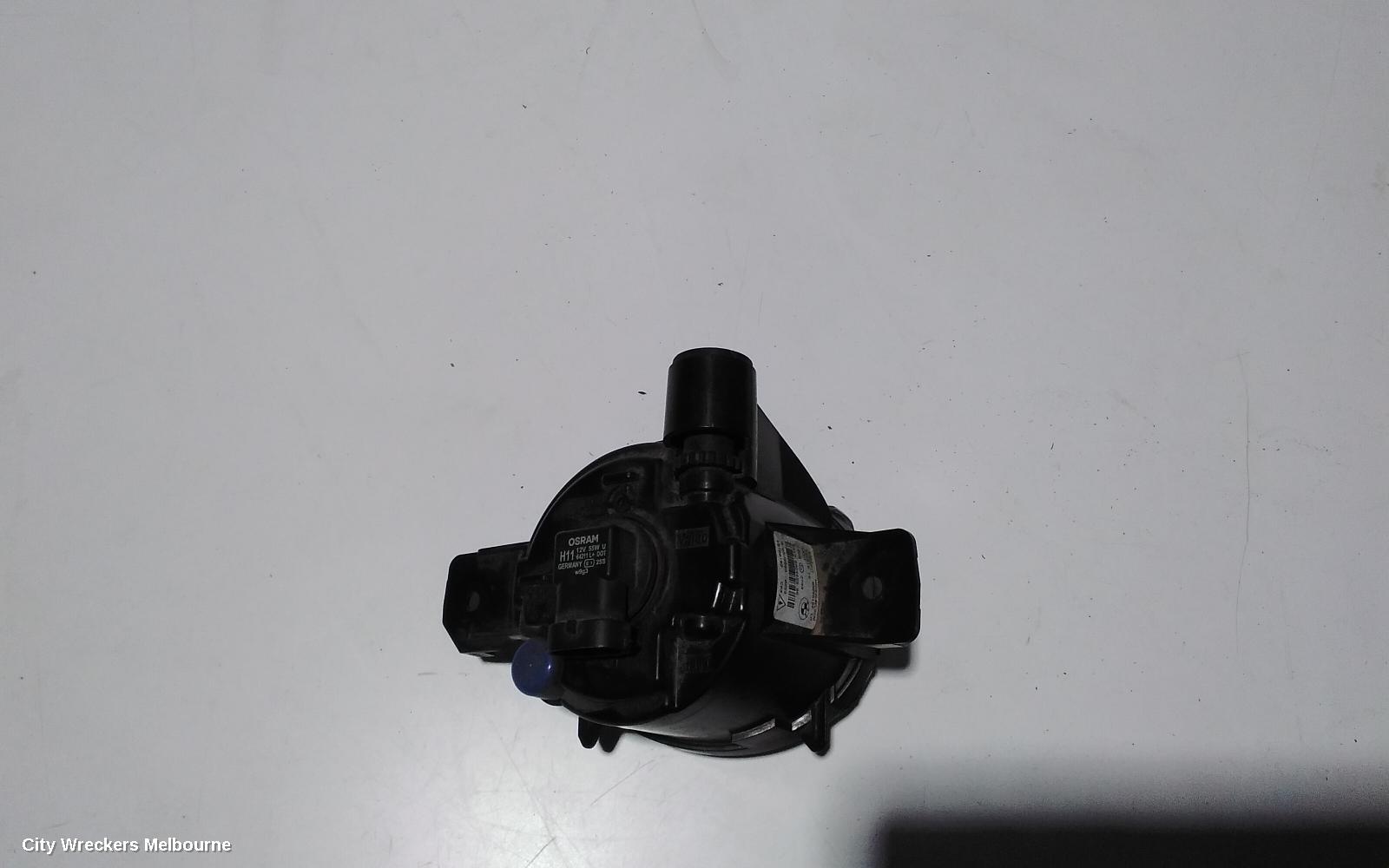 BMW X5 LEFT INDICATOR/FOG/SIDE, BUMPER FOGLAMP, E70, NON ADAPTIVE LAMP TYPE, 03/2007 - 08/2013