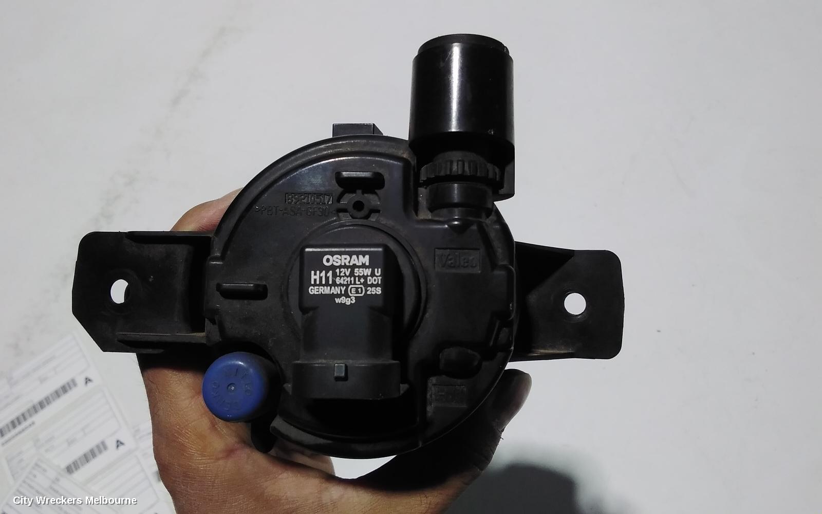 BMW X5 LEFT INDICATOR/FOG/SIDE, BUMPER FOGLAMP, E70, NON ADAPTIVE LAMP TYPE, 03/2007 - 08/2013