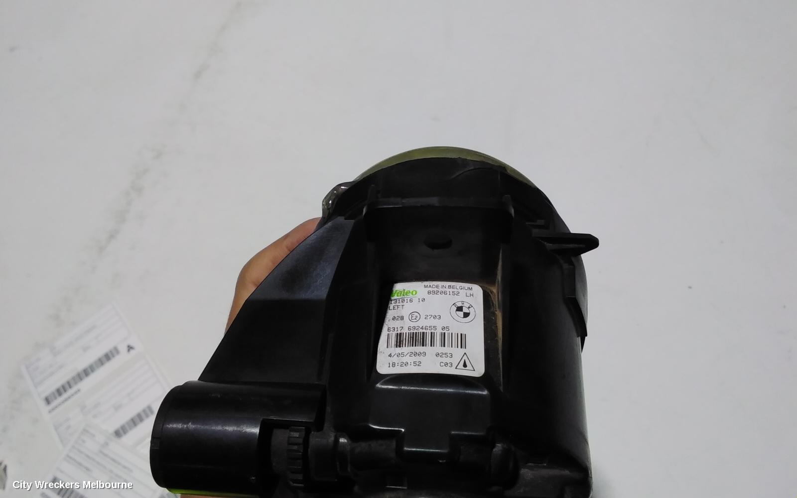 BMW X5 LEFT INDICATOR/FOG/SIDE, BUMPER FOGLAMP, E70, NON ADAPTIVE LAMP TYPE, 03/2007 - 08/2013