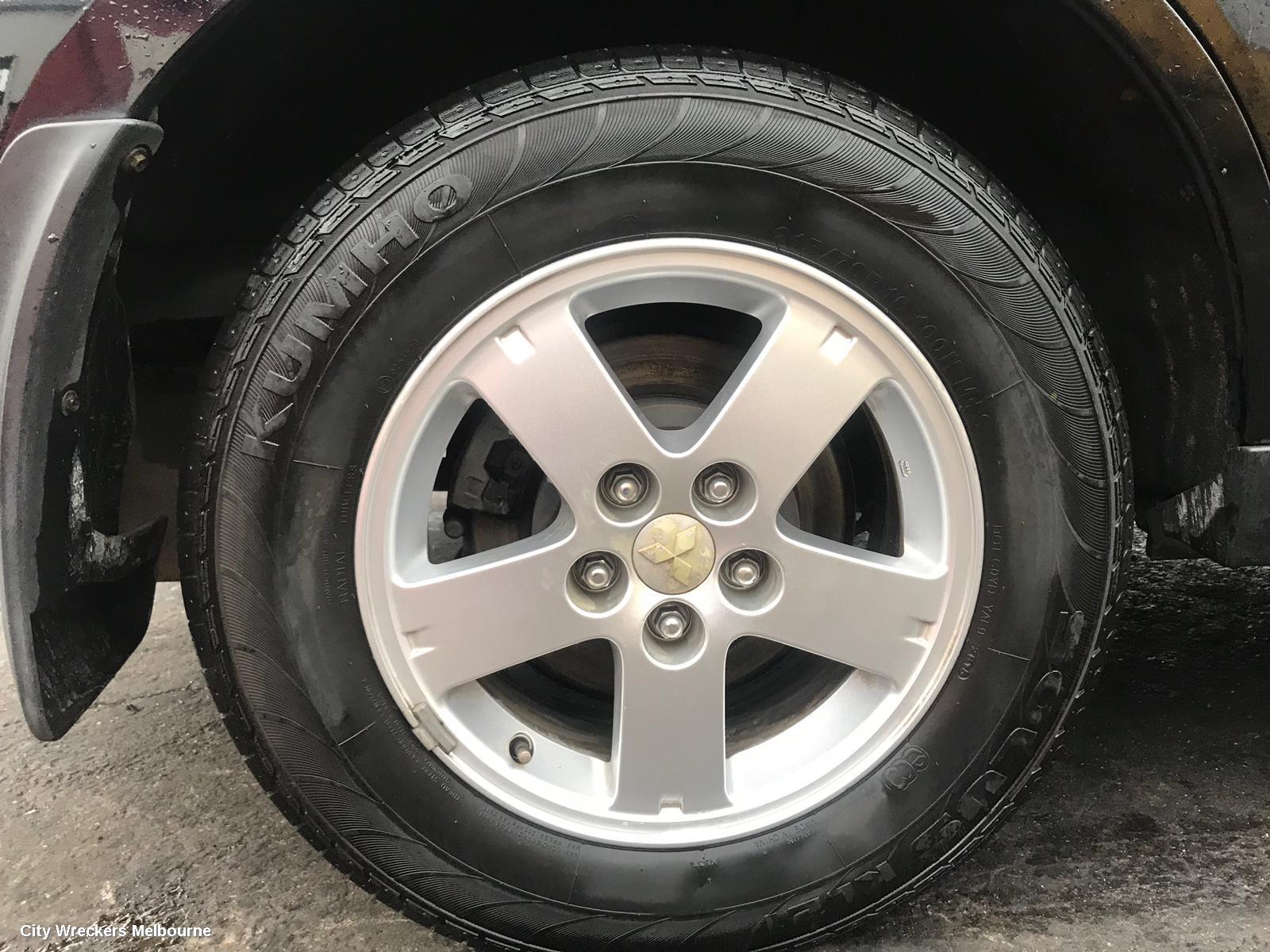 MITSUBISHI OUTLANDER WHEEL MAG, FACTORY, 16X6.5IN, ZG, 11/2006 - 09/2009