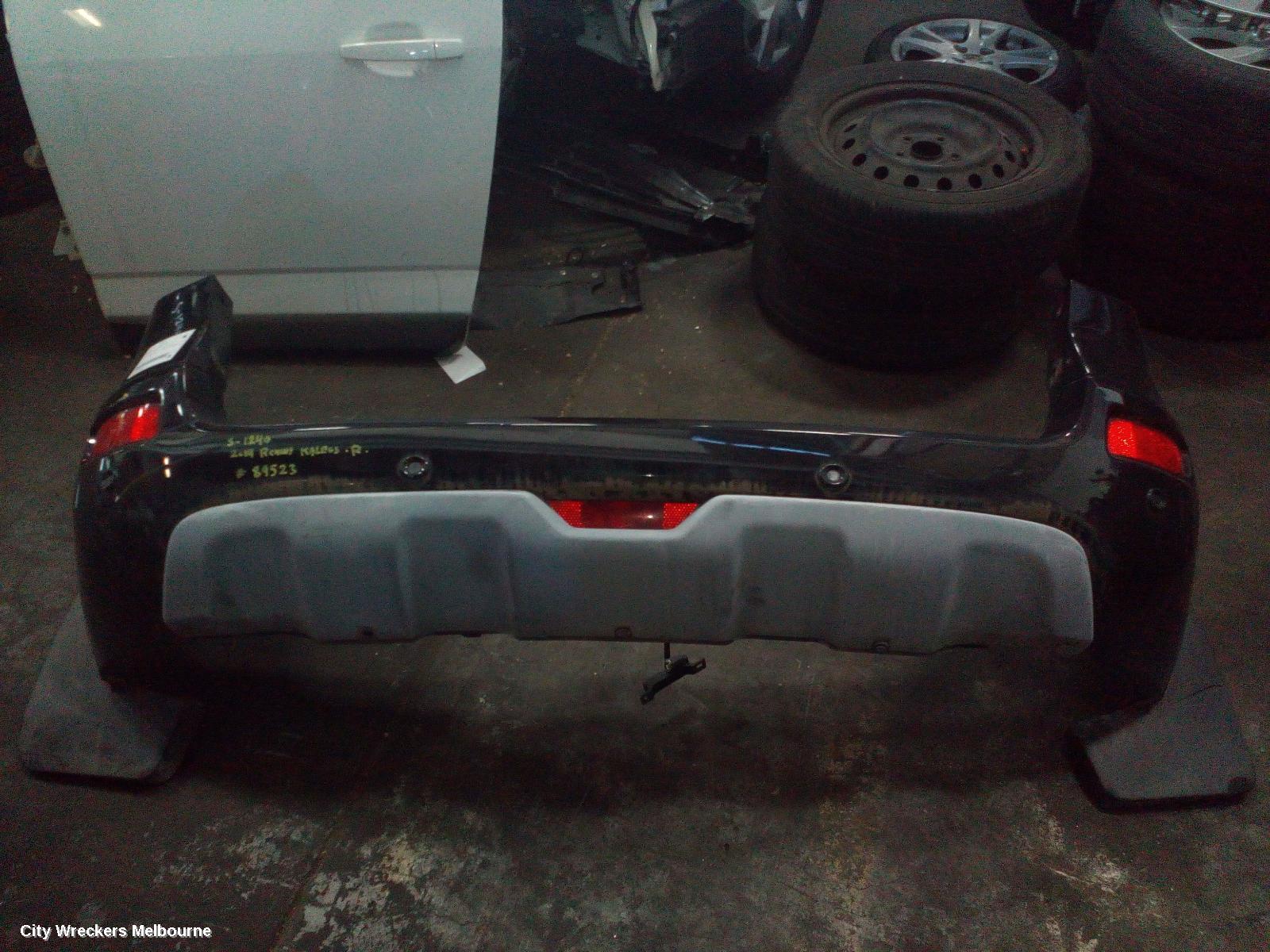 RENAULT KALEOS REAR BUMPER, H45, W/ PARK SENSOR TYPE, 03/2013 - 04/2016
