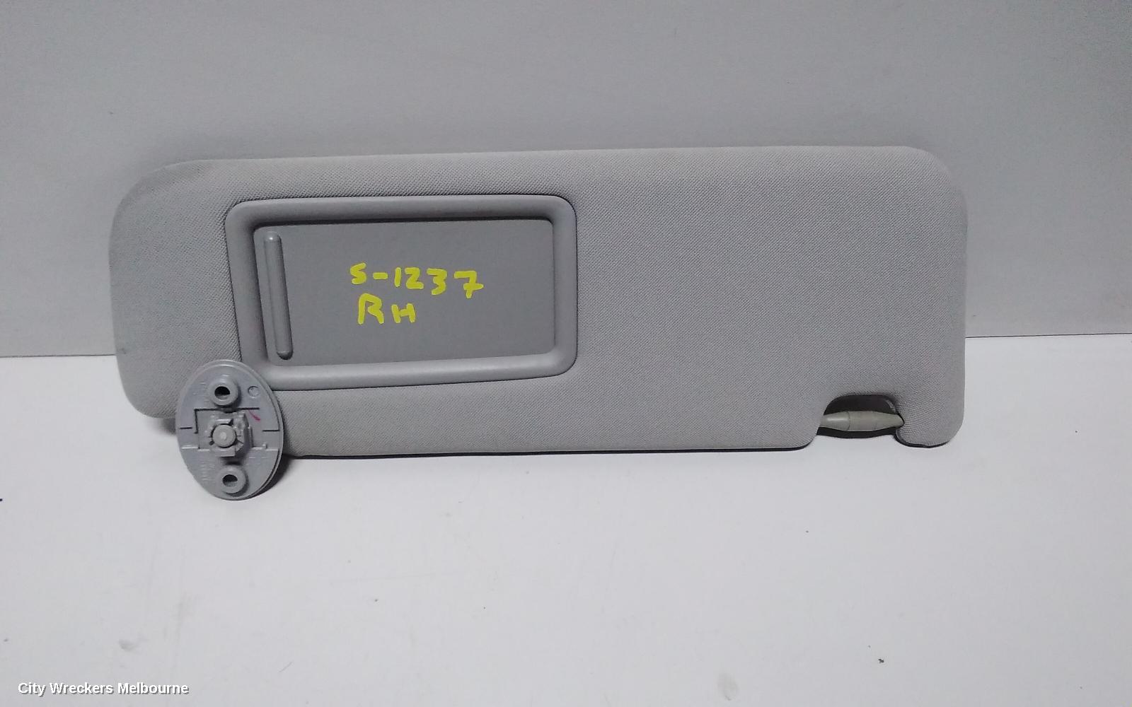 TOYOTA CAMRY SUNVISOR, ASV50/AVV50, RH SIDE, NON LAMP TYPE, 12/2011 - 10/2017