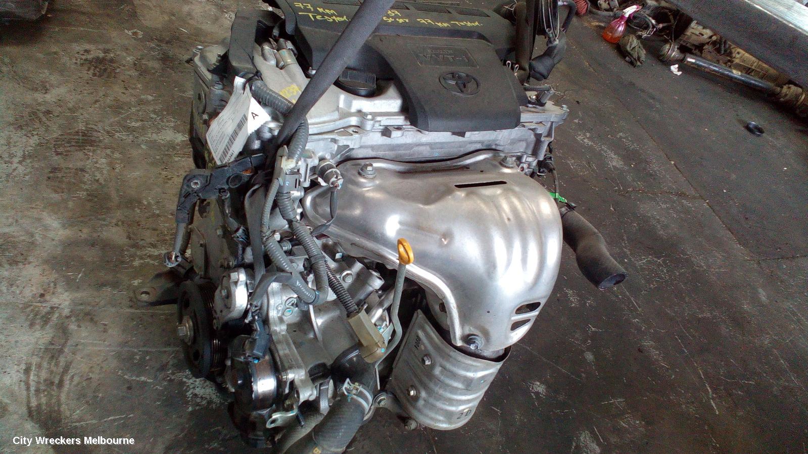 TOYOTA CAMRY ENGINE, PETROL, 2.5, 2AR-FE, ASV50, 12/2011 - 10/2017