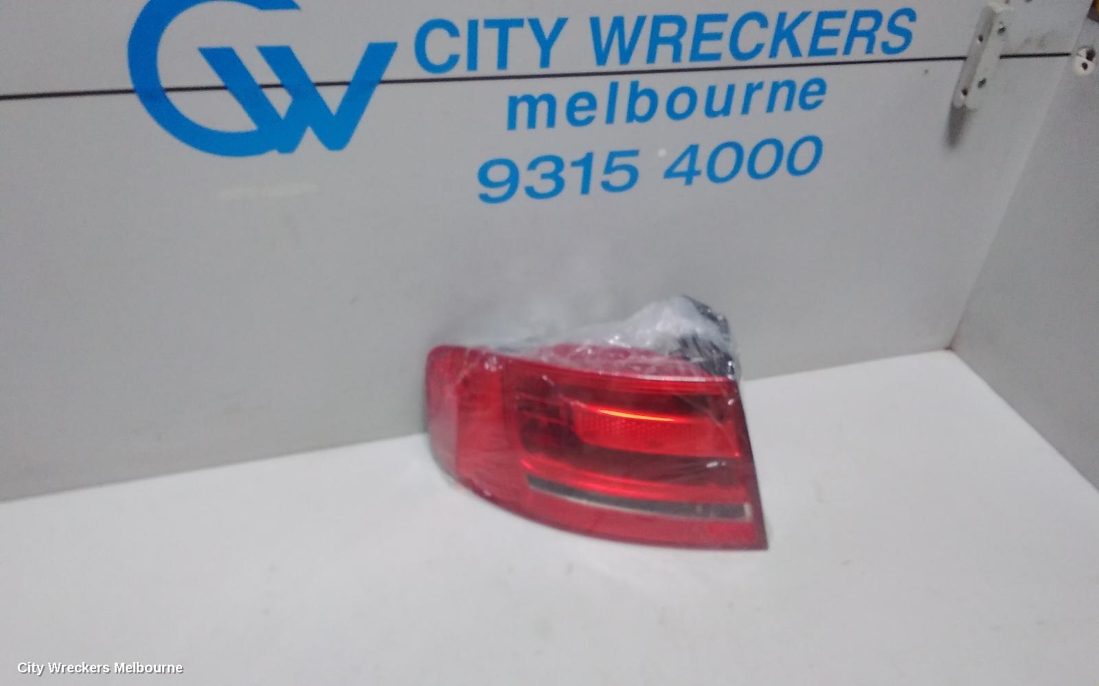 AUDI A4 LEFT TAILLIGHT, B8 8K (A4), SEDAN, STANDARD TYPE, 02/2008 - 06/2012