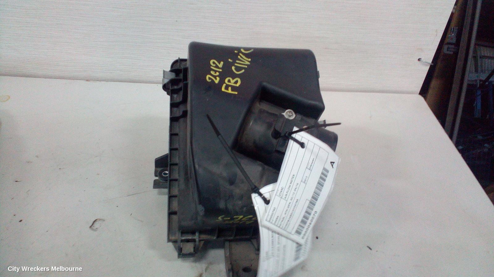 HONDA CIVIC AIR FLOW METER, PETROL, 9TH GEN, 02/2012 - 04/2016