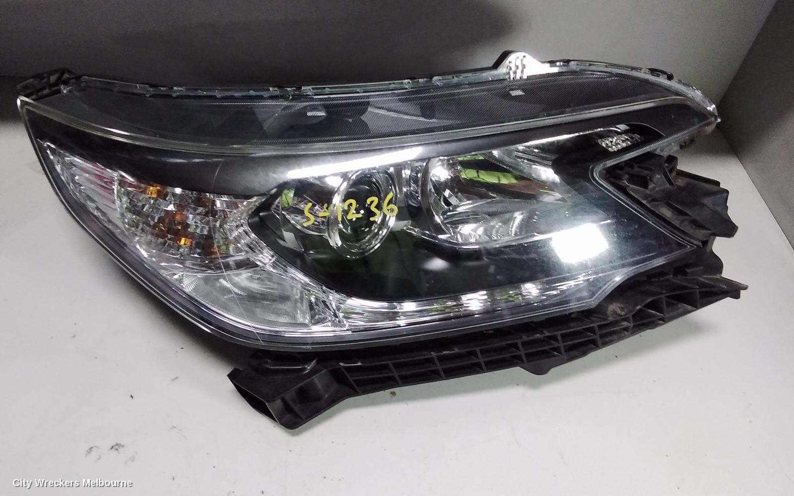 HONDA CRV RIGHT HEADLAMP, RM, VTI/VTI-S/SPORT, HALOGEN TYPE, 11/2012 - 10/2014