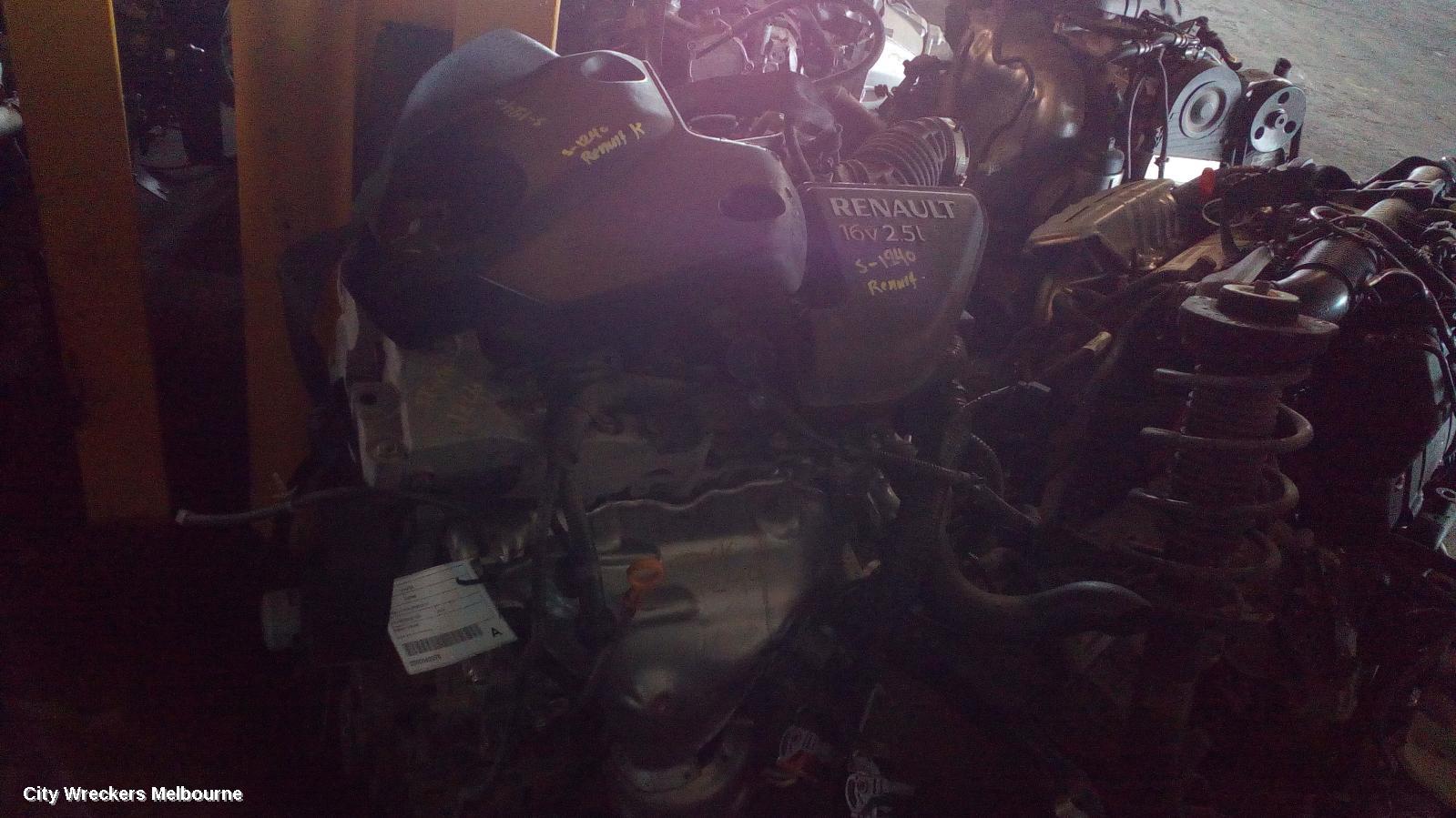 RENAULT KALEOS ENGINE, PETROL, 2.5, H45, 09/2008 - 04/2016