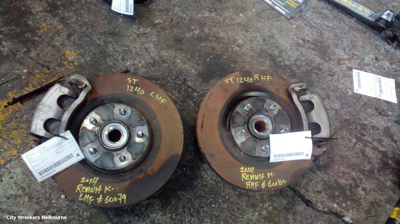 RENAULT KALEOS LEFT FRONT HUB ASSEMBLY, H45, 09/2008 - 04/2016