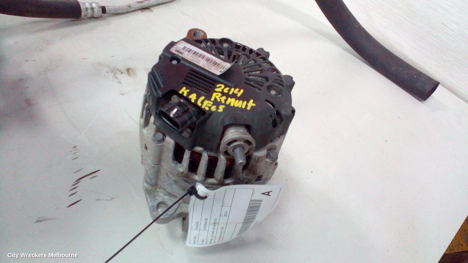 RENAULT KALEOS ALTERNATOR, PETROL, 2.5, H45, 09/2008 - 04/2016