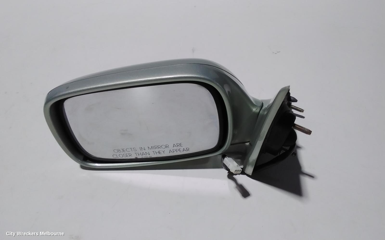 TOYOTA CAMRY LEFT DOOR MIRROR, SK20, POWER, COLOUR CODED, 08/1997 - 09/2000