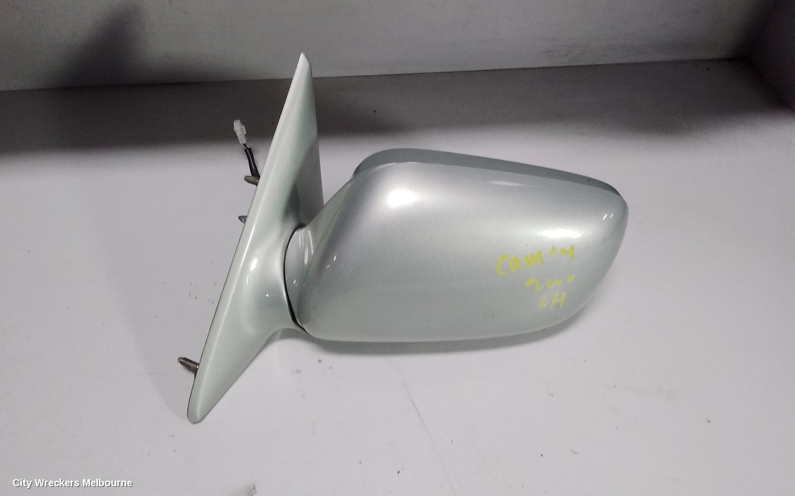TOYOTA CAMRY LEFT DOOR MIRROR, SK20, POWER, COLOUR CODED, 08/1997 - 09/2000