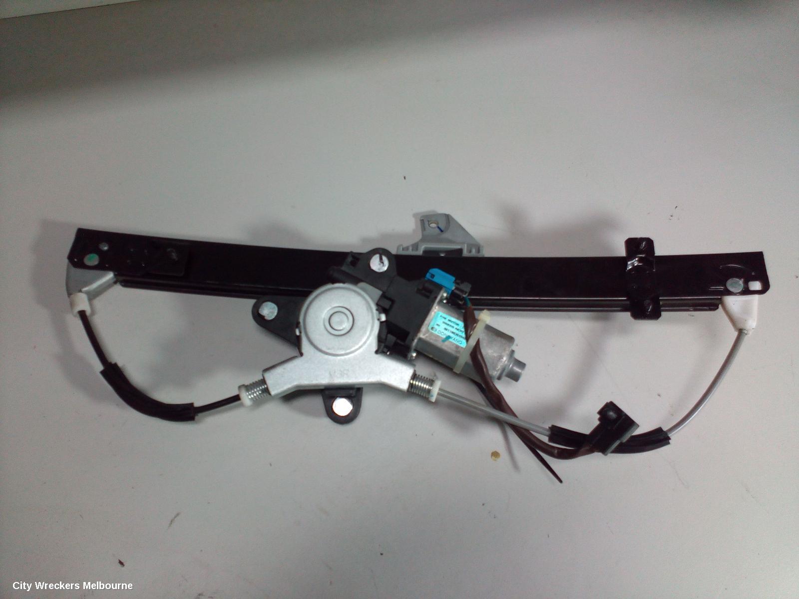 HOLDEN BARINA RIGHT FRONT WINDOW REG/MOTOR, POWER, SPARK, MJ (VIN KL3MF...), 10/2010 - 06/2015