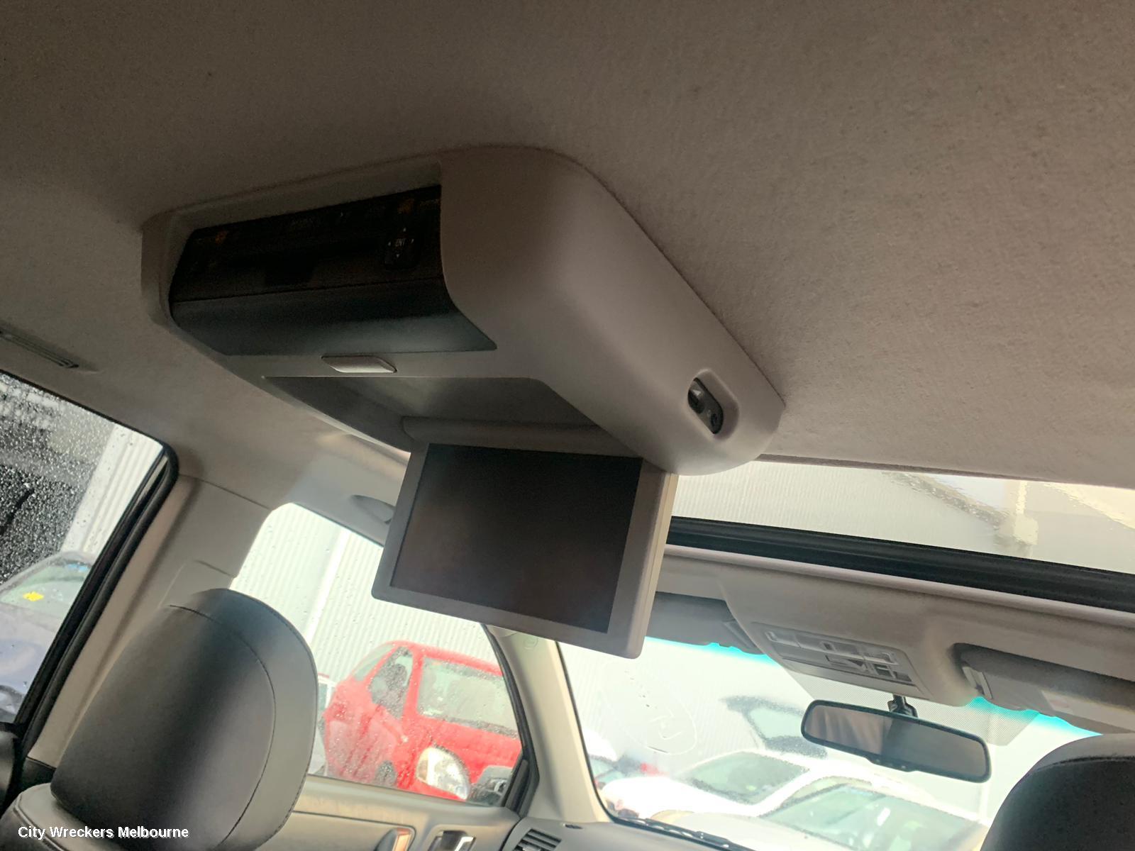 TOYOTA KLUGER SUNVISOR, GSU40-GSU45, LH SIDE, NON SIDE POCKET & EXTENSION TYPE, 05/2007 - 02/2014