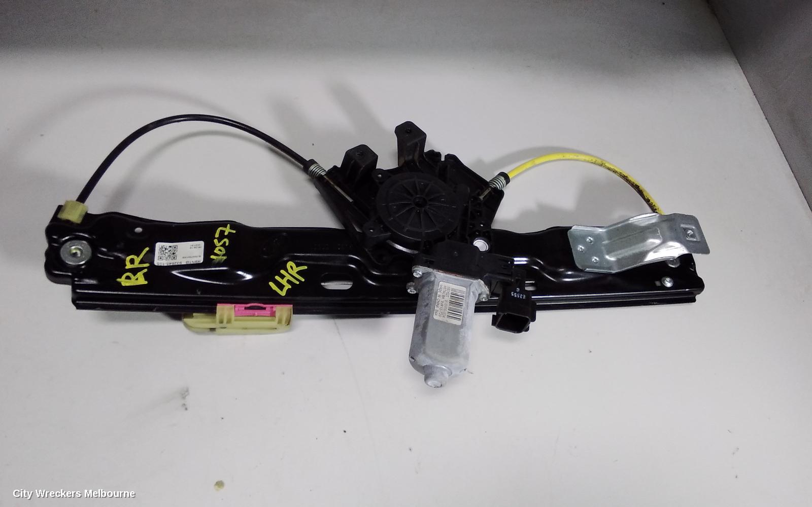 LAND ROVER RANGEROVER EVOQUE LEFT REAR WND REG/MOTOR, DOOR REG ASSY (REG AND MOTOR), 5DR, L538, 11/2011 - 01/2019