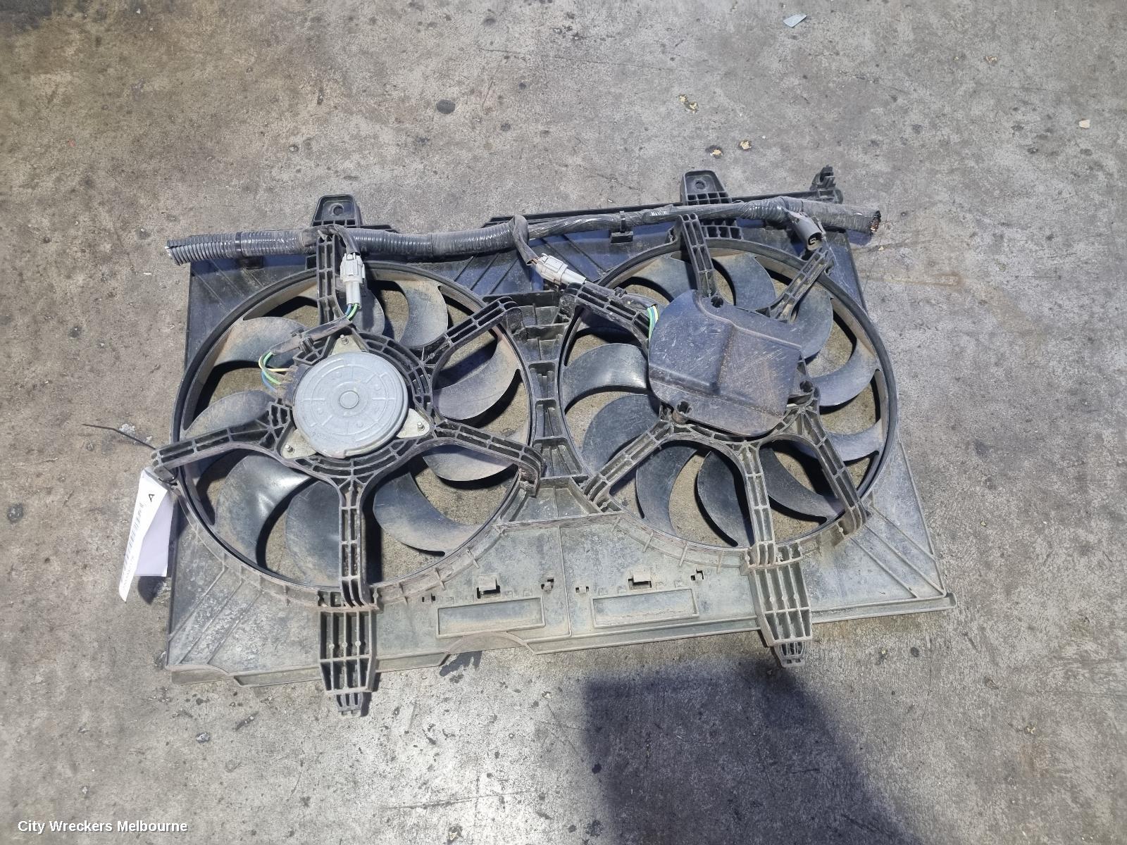 NISSAN XTRAIL FAN, DUAL FAN ASSY, T31, PETROL, 09/2007 - 06/2010