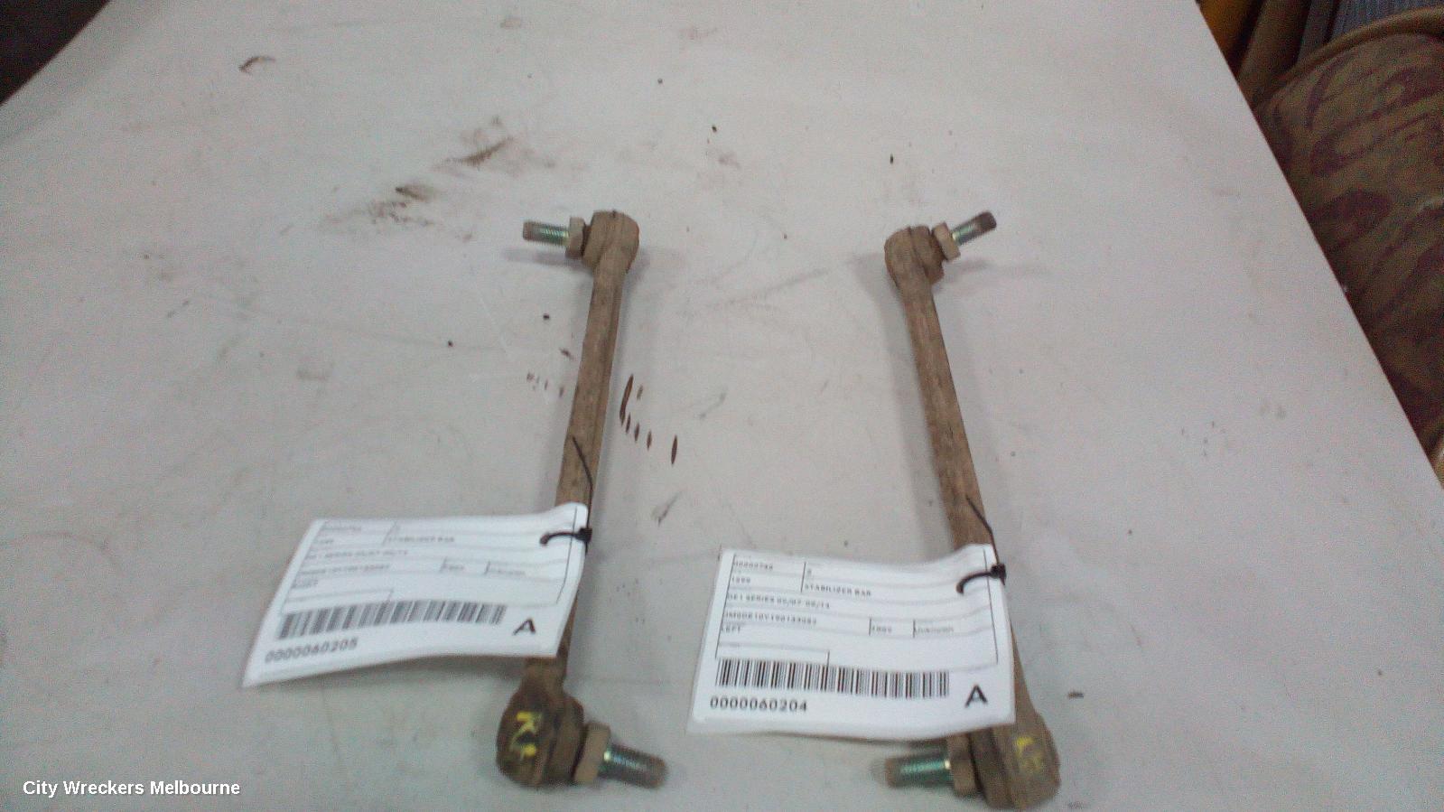 MAZDA 2 STABILISER BAR, DE1 SERIES 09/2007 - 09/2014