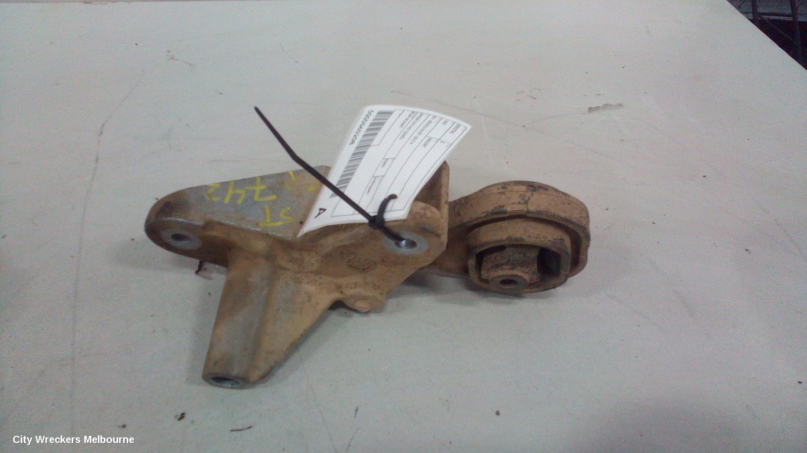 MAZDA 2 MOUNT, ZY, ENGINE MOUNT, REAR, AUTO T/M, PETROL, 1.5, DE SERIES, 09/2007 - 09/2014