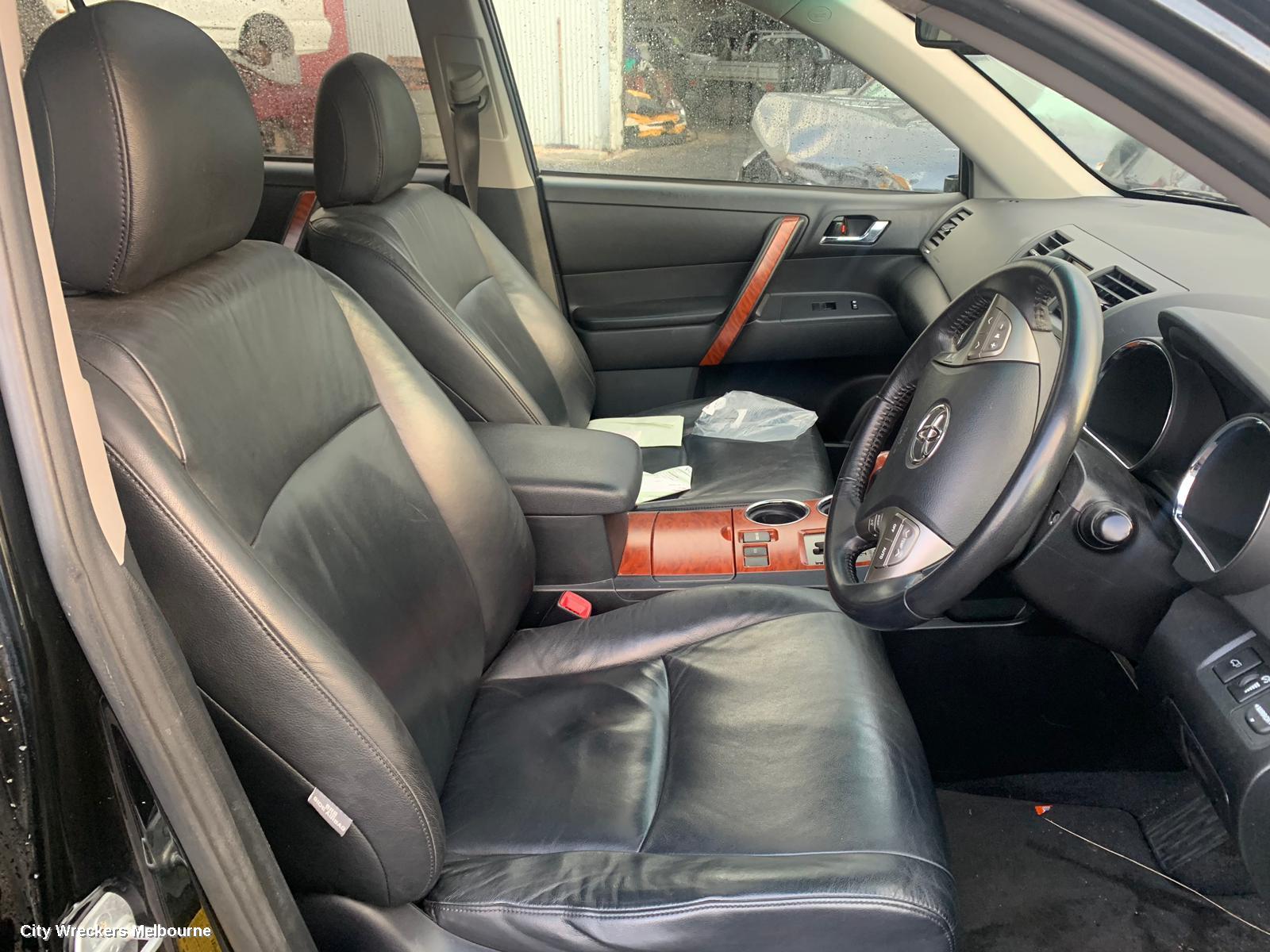 TOYOTA KLUGER SUNVISOR, GSU40-GSU45, LH SIDE, NON SIDE POCKET & EXTENSION TYPE, 05/2007 - 02/2014