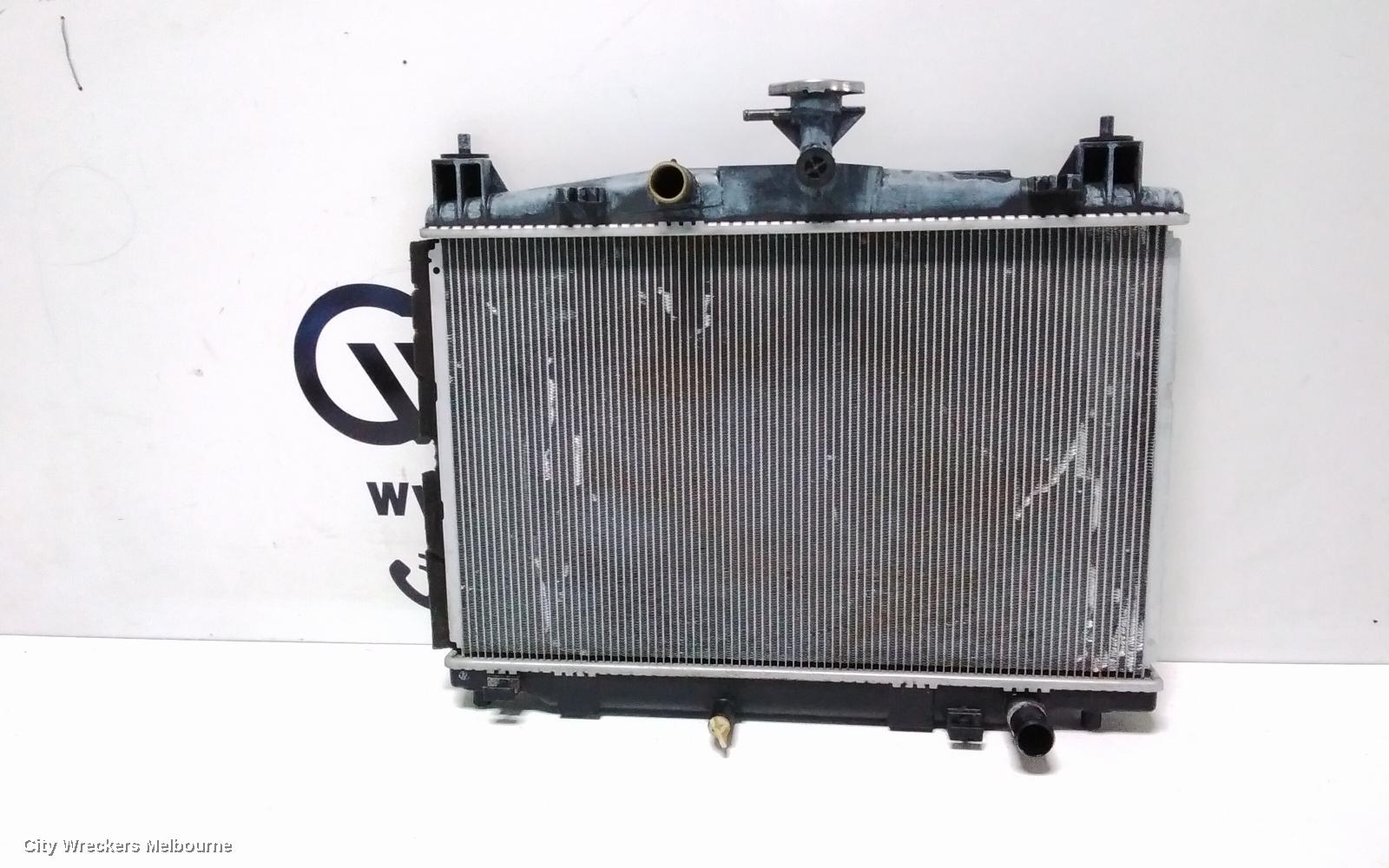 MAZDA 2 RADIATOR, MANUAL, 1.5, ZY, DE SERIES, 09/2007 - 09/2014