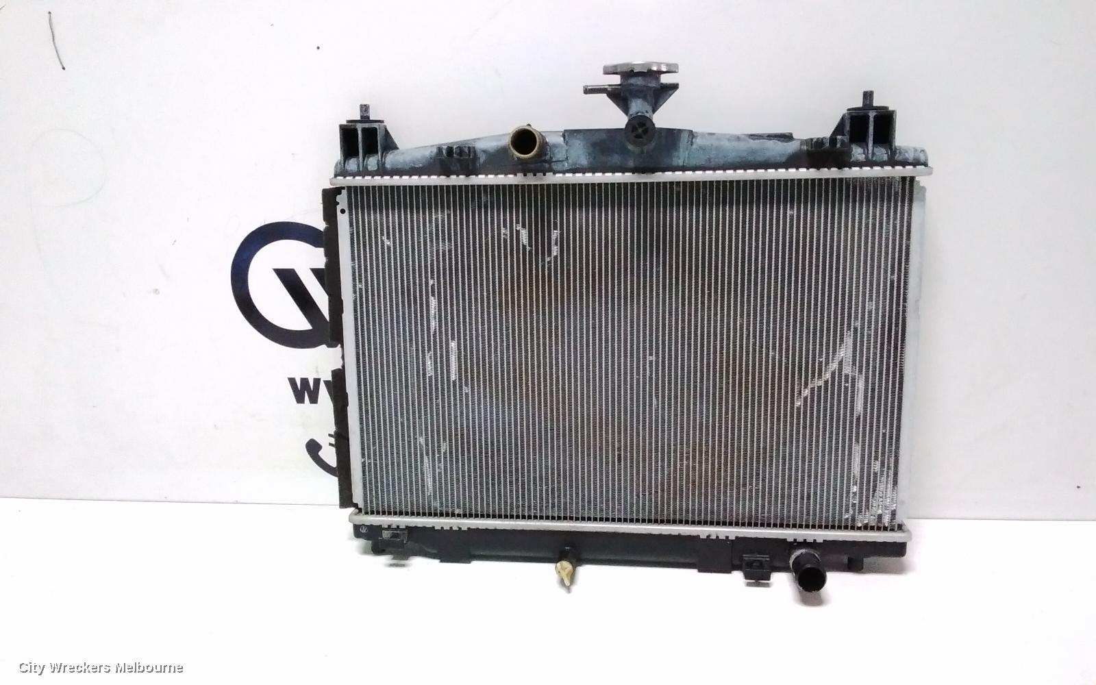 MAZDA 2 RADIATOR, MANUAL, 1.5, ZY, DE SERIES, 09/2007 - 09/2014
